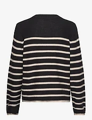 Part Two - CarolynPW PU - sweaters - black stripe - 1