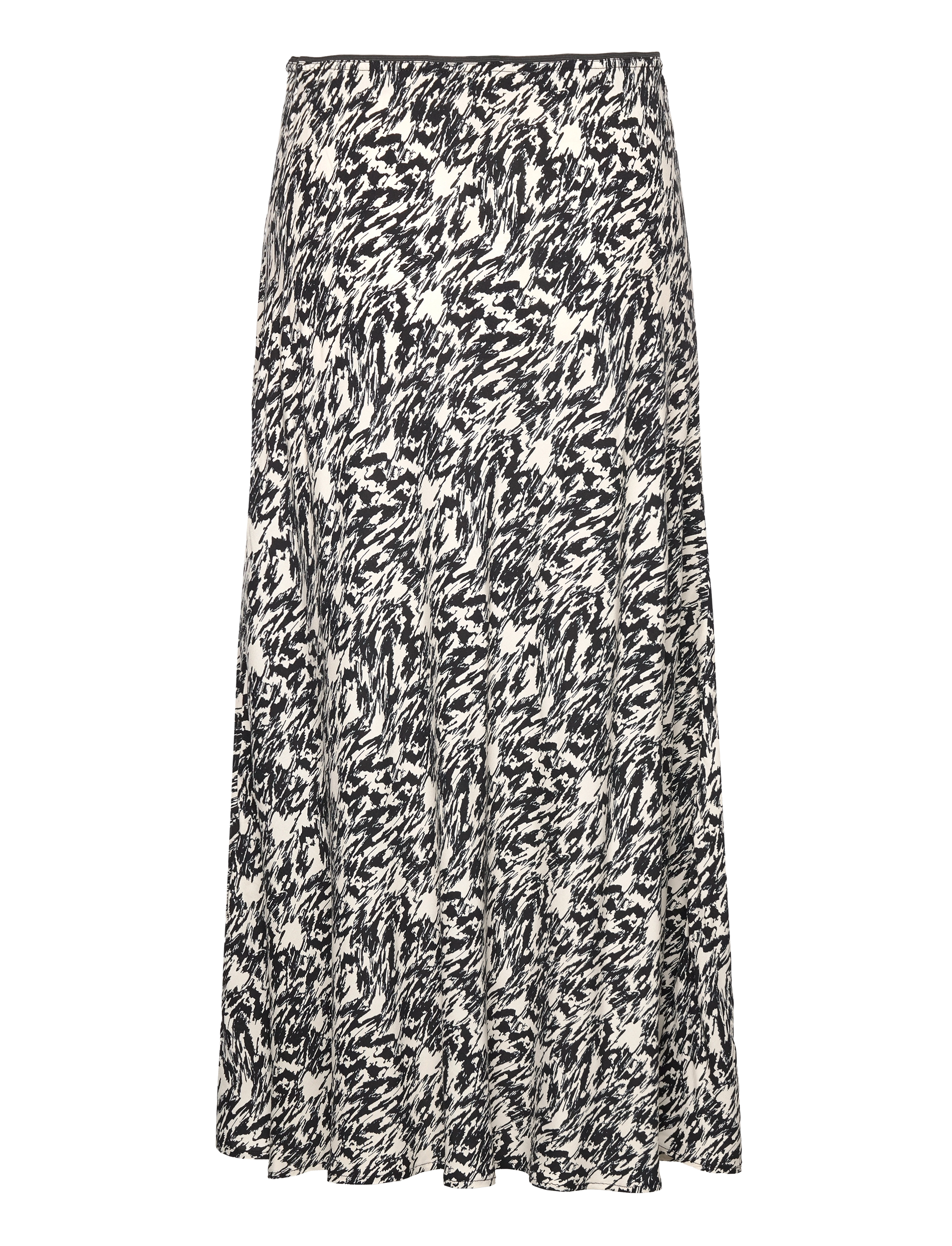 Part Two - RinPW SK - midi kjolar - black texture print - 2