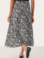 Part Two - RinPW SK - midi skirts - black texture print - 4