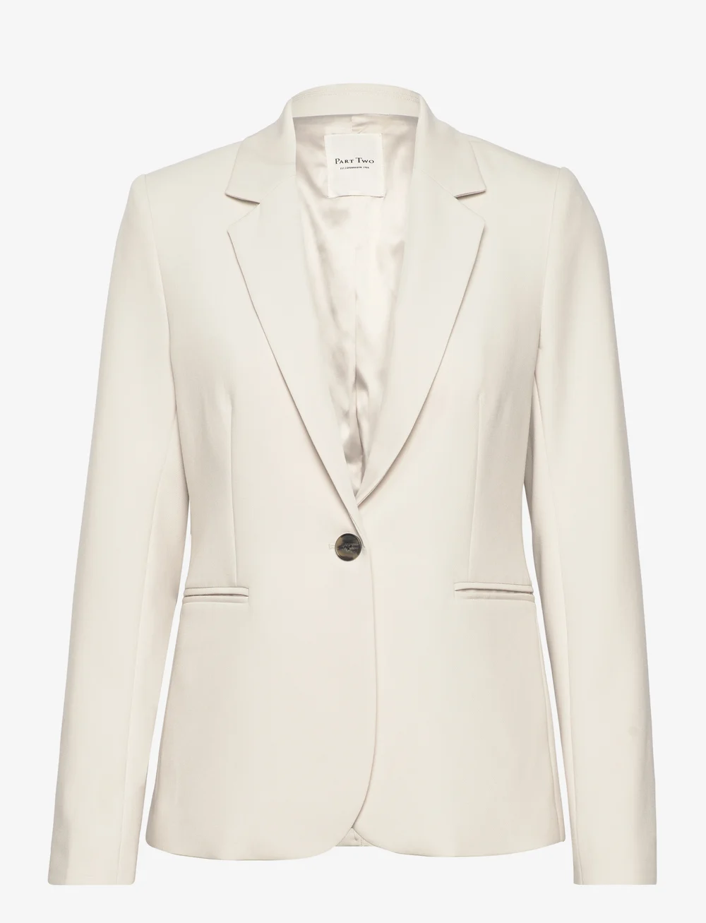 Part Two - TaylorrPW BZ - enkelknäppta kavajer - french oak - 1