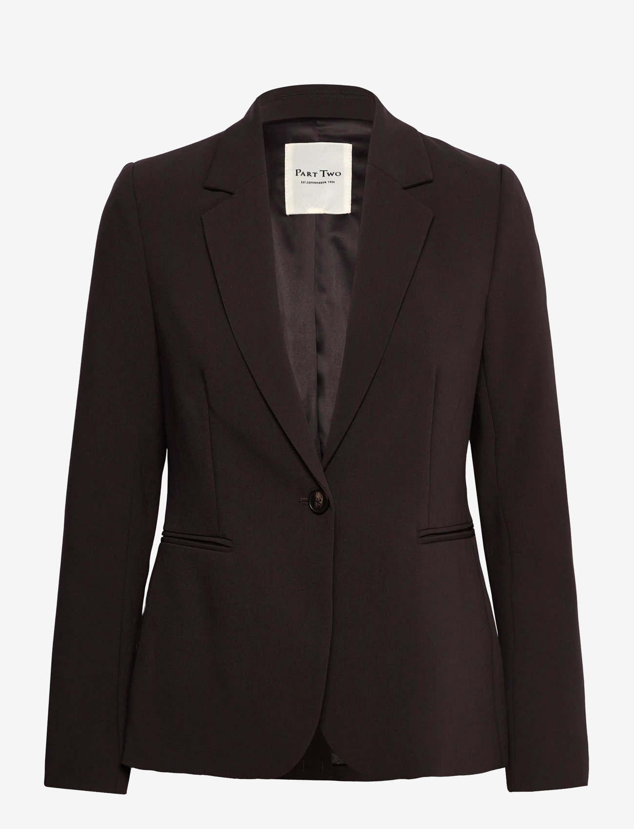 Part Two - TaylorrPW BZ - Ühes joones nööpidega bleiserid - ganache - 0