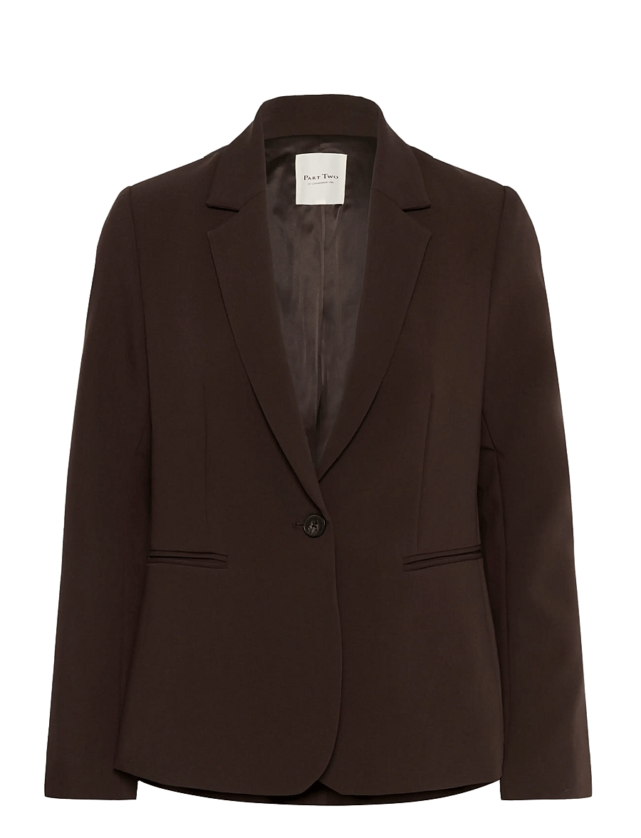 Part Two - TaylorrPW BZ - einreihige blazer - mole' - 1