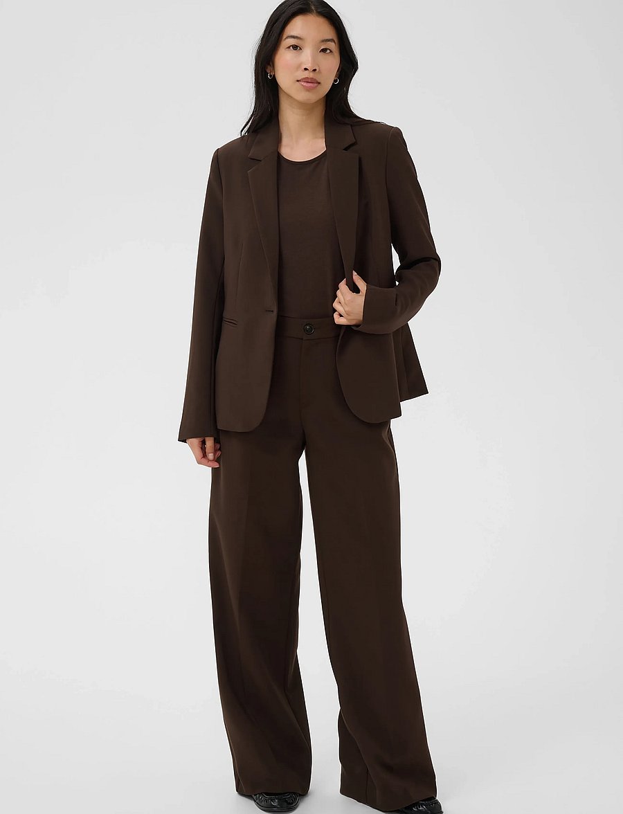 Part Two - TaylorrPW BZ - einreihige blazer - mole' - 0