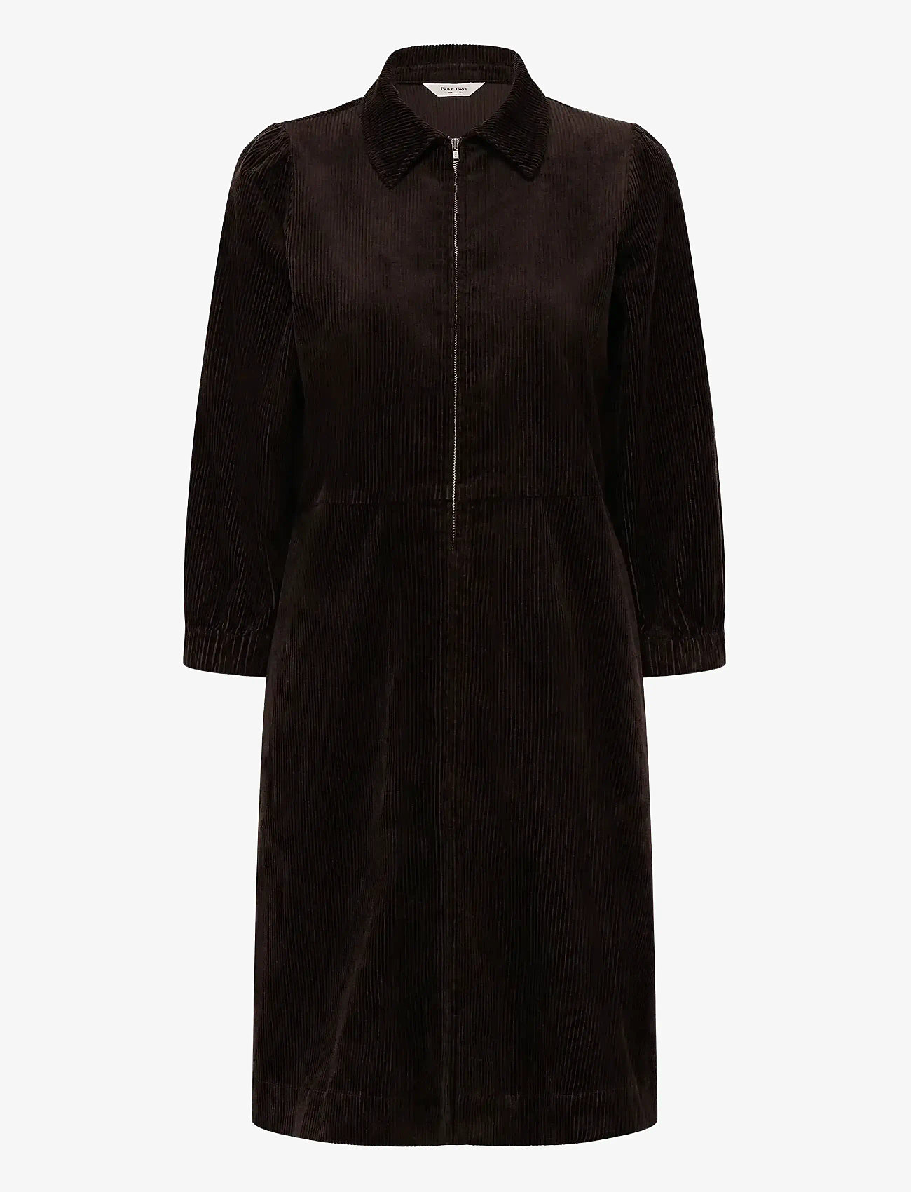 Part Two - EyvorPW DR - shirt dresses - ganache - 0