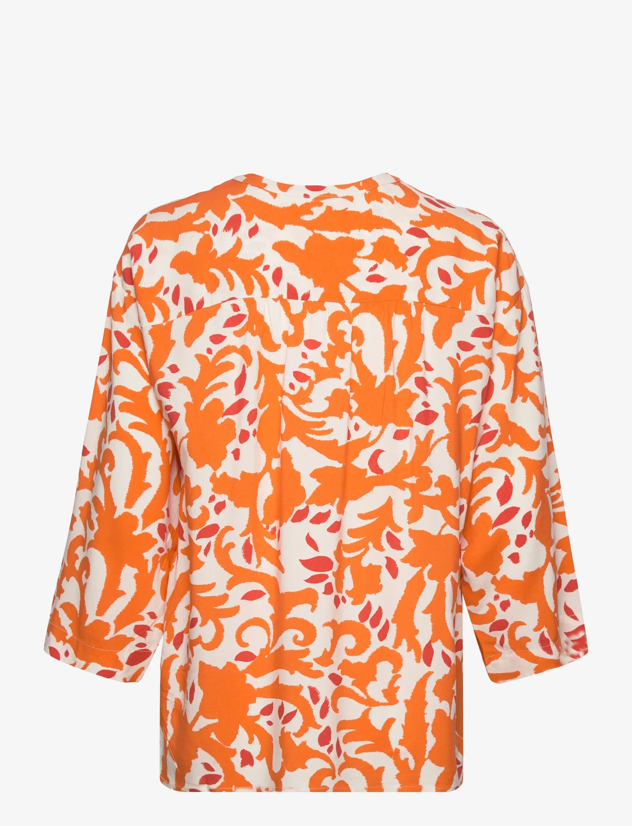 Part Two - BjarkanPW BL - long-sleeved blouses - mandarin orange ornament - 1