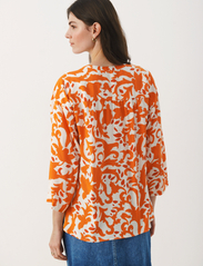 Part Two - BjarkanPW BL - long-sleeved blouses - mandarin orange ornament - 4