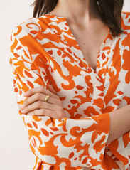 Part Two - BjarkanPW BL - long-sleeved blouses - mandarin orange ornament - 5