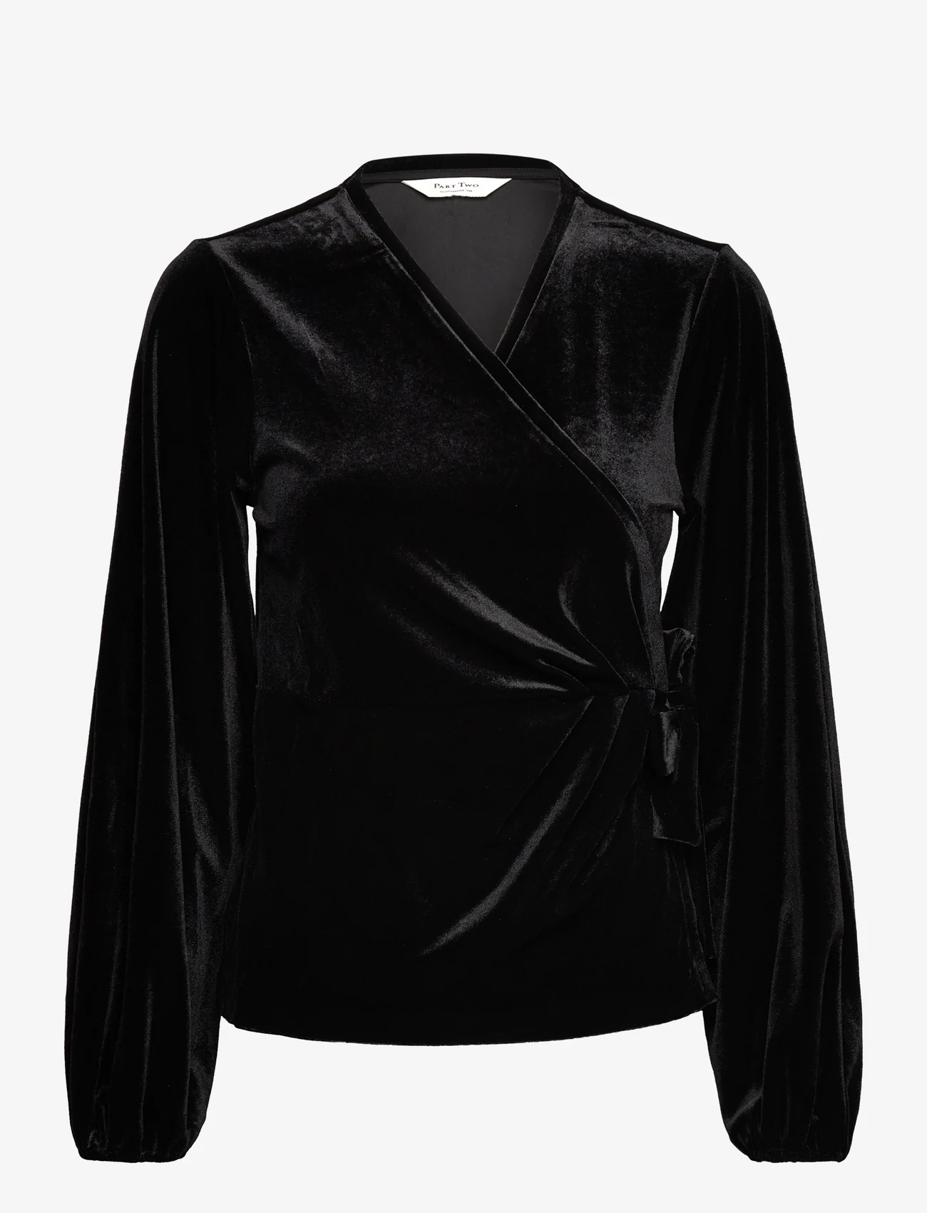 Part Two - DaniaPW BL - long-sleeved blouses - black - 0