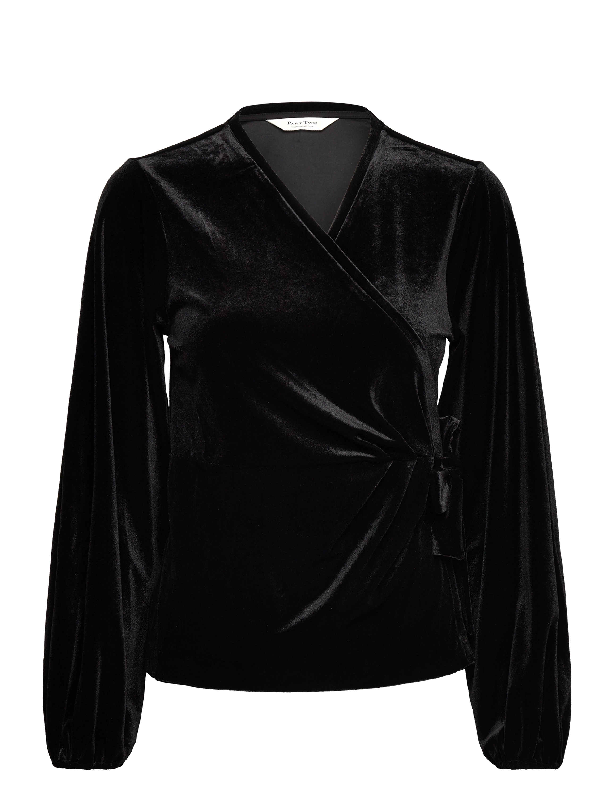 Part Two DaniaPW BL - Blouses & Overhemden - BLACK / black