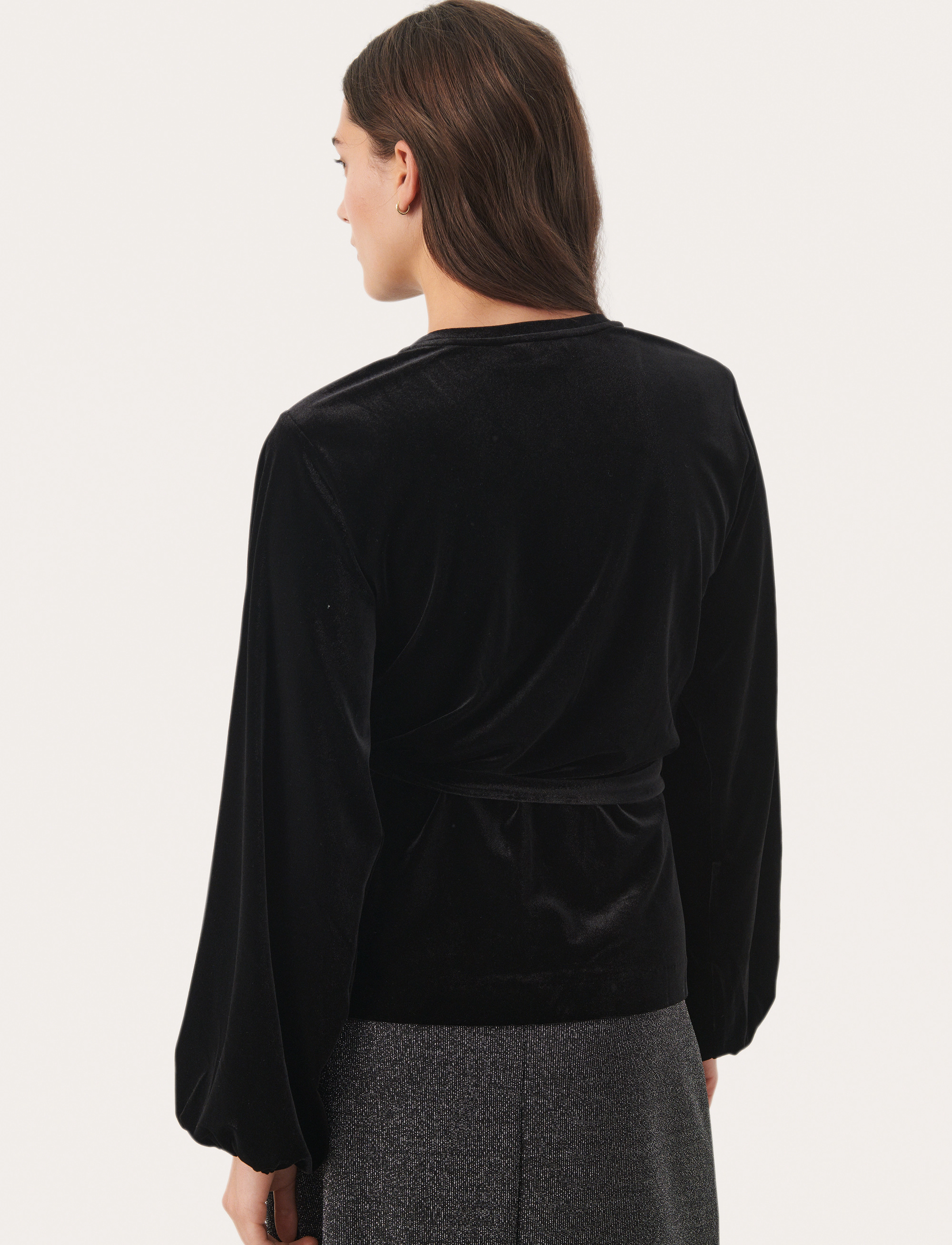 Part Two - DaniaPW BL - long-sleeved blouses - black - 3
