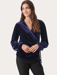 Part Two - DaniaPW BL - long-sleeved blouses - midnight sail - 1