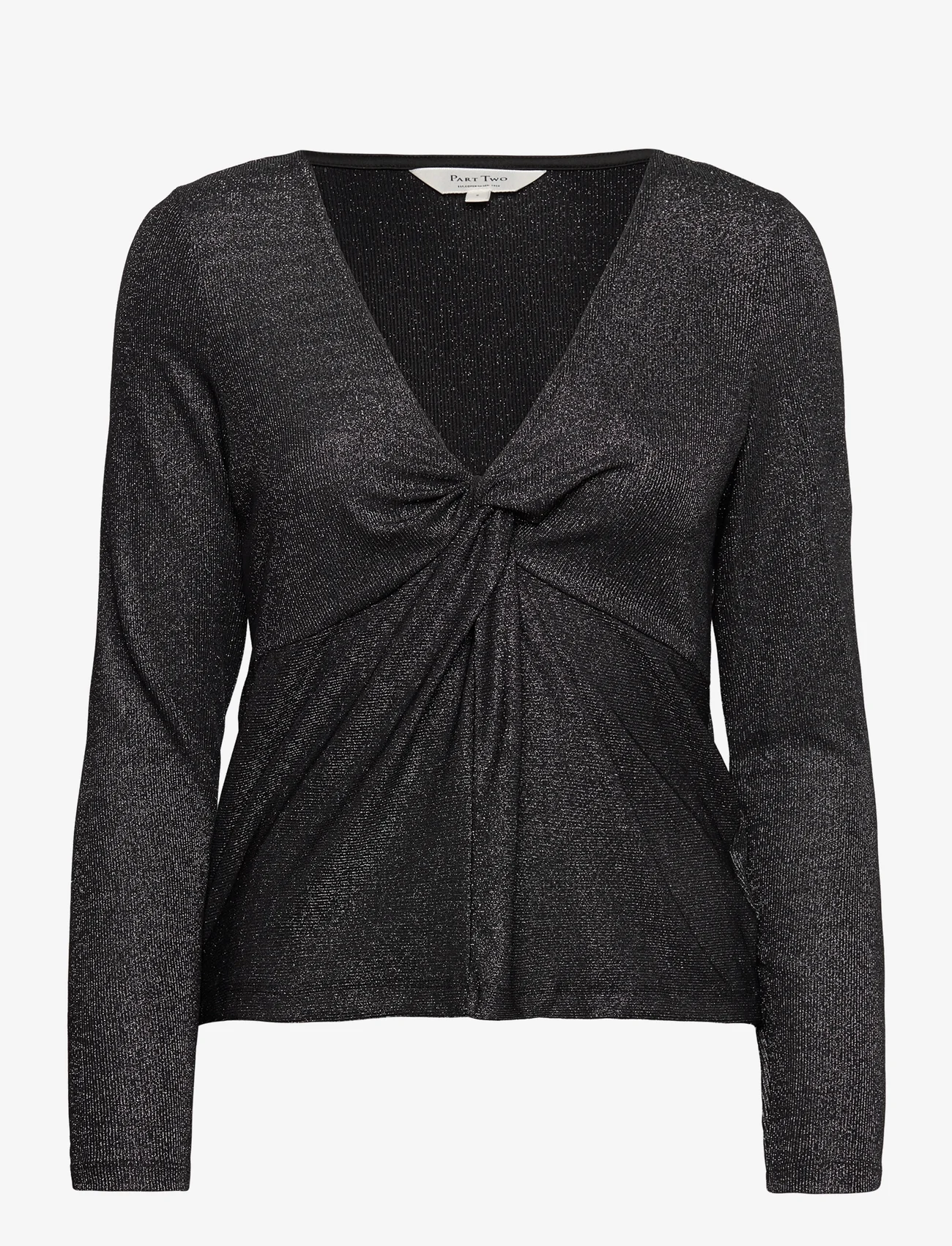 Part Two - DalidaPW TS - long-sleeved blouses - black - 0