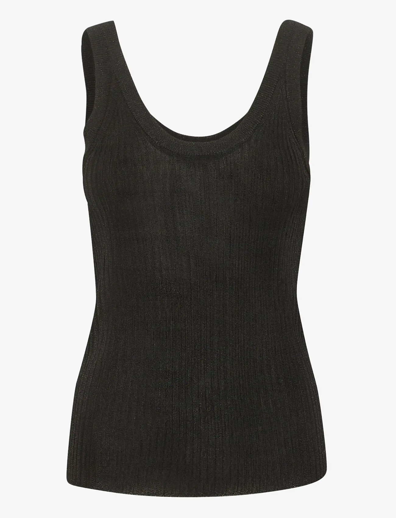 Part Two - DariyaPW TO - tanktops - black shimmer - 1