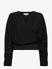 Part Two - DaninePW BL - long-sleeved blouses - black - 0