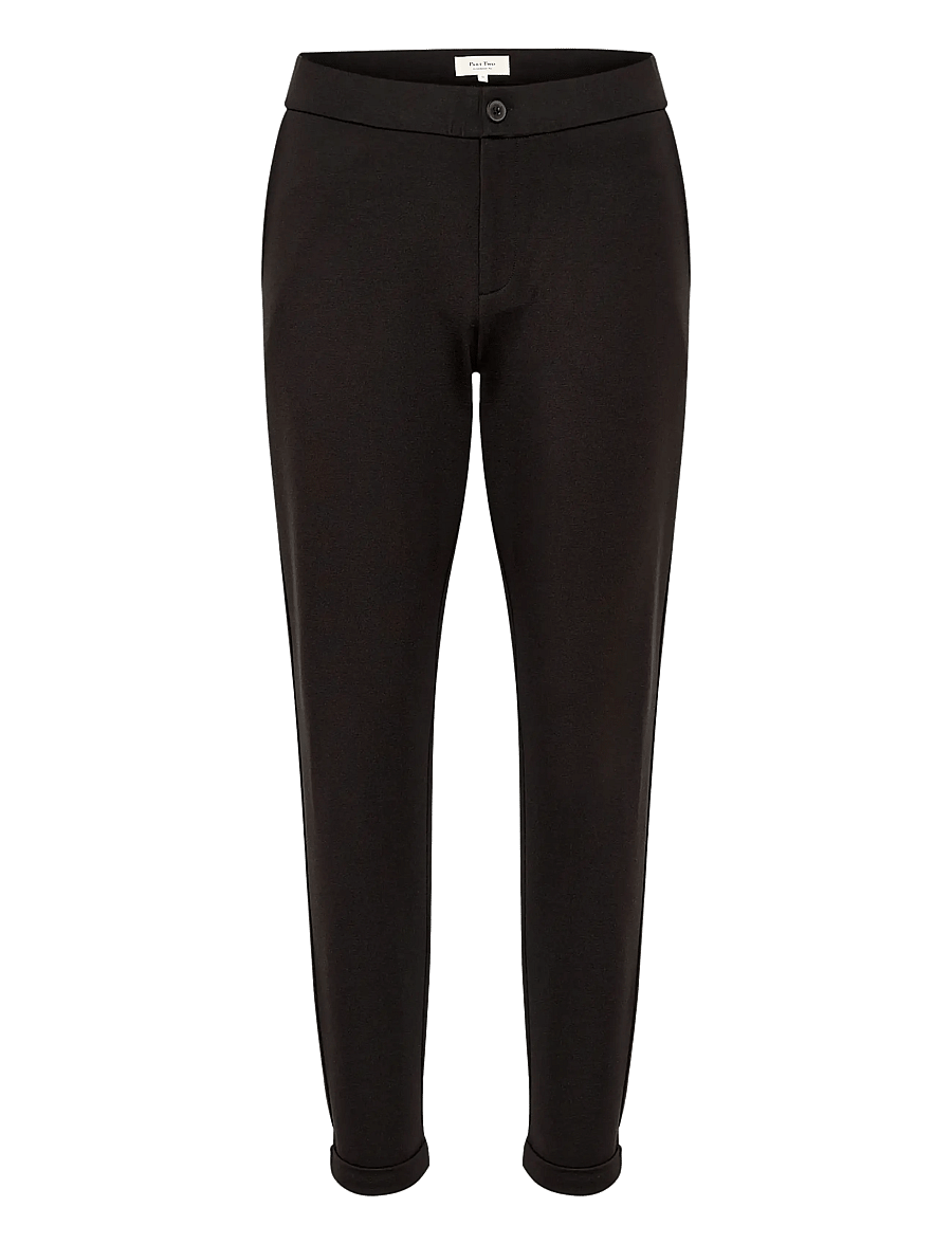 Part Two - MightyPW PA - hose mit geradem bein - black - 1