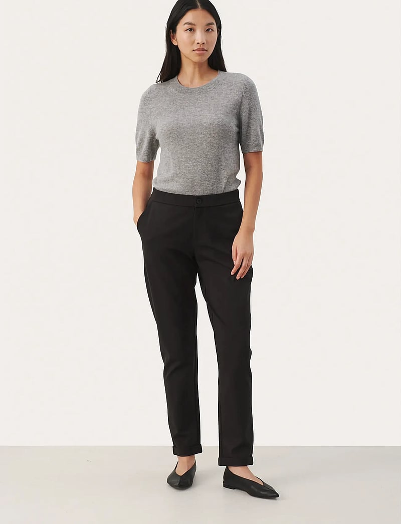 Part Two - MightyPW PA - straight leg hosen - black - 3