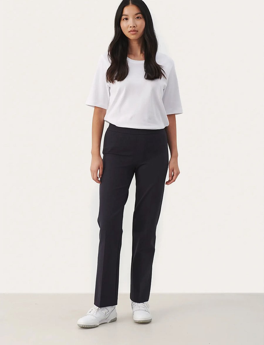 Part Two - MightyPW PA - pantalons droits - dark navy - 3