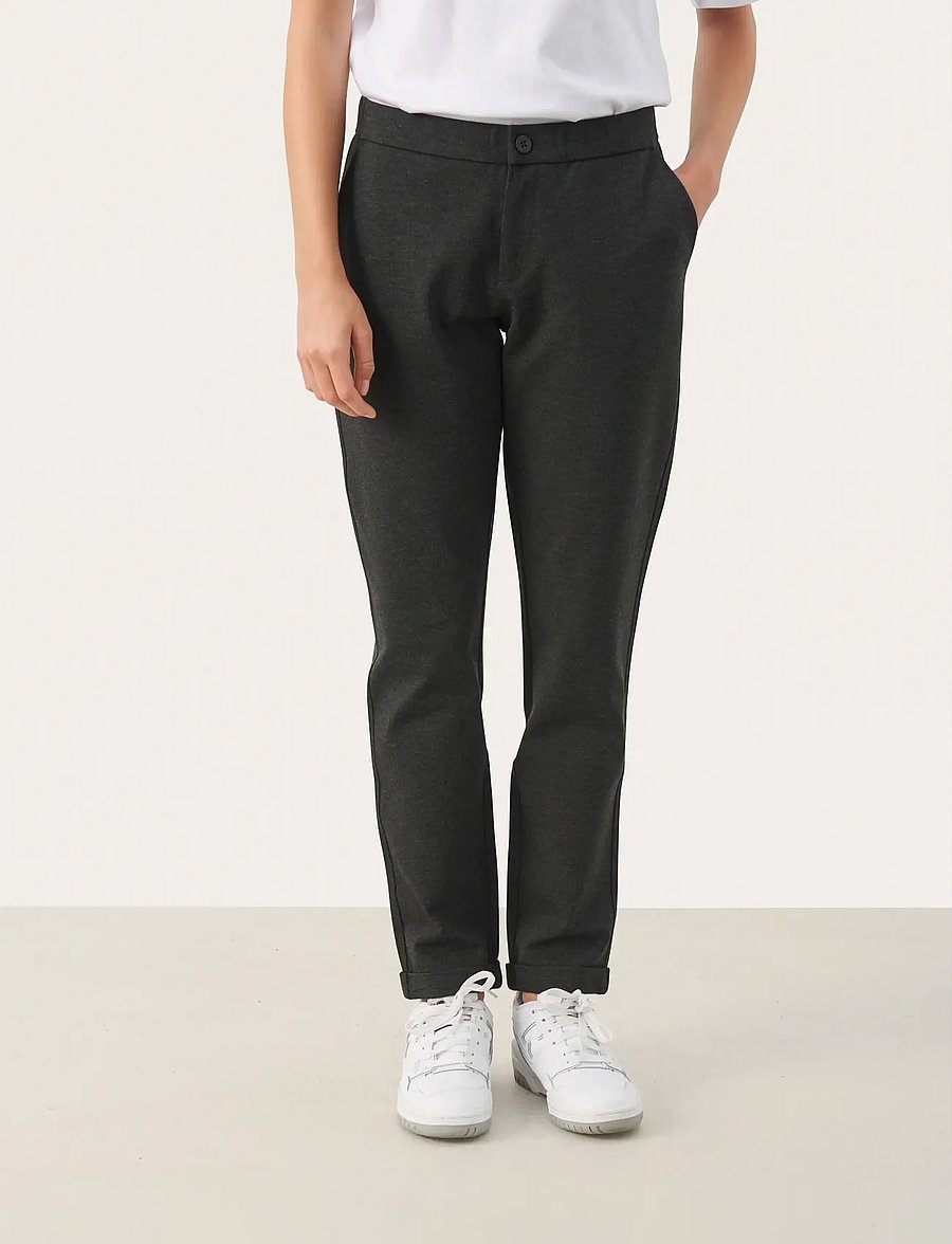 Part Two - MightyPW PA - joggebukser - dark grey melange - 0
