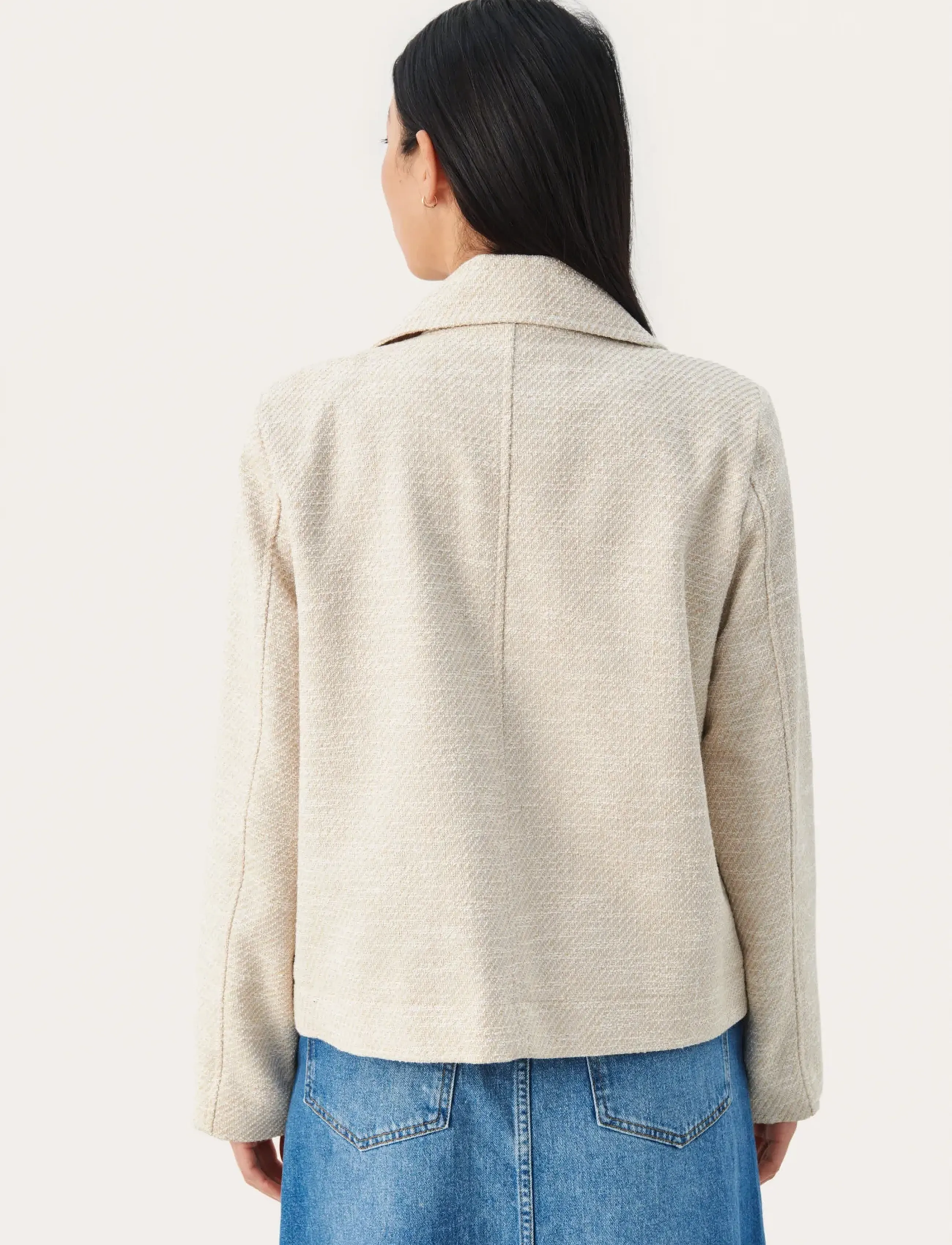 Part Two - EvalinaPW OTW - lette jakker - natural melange - 4