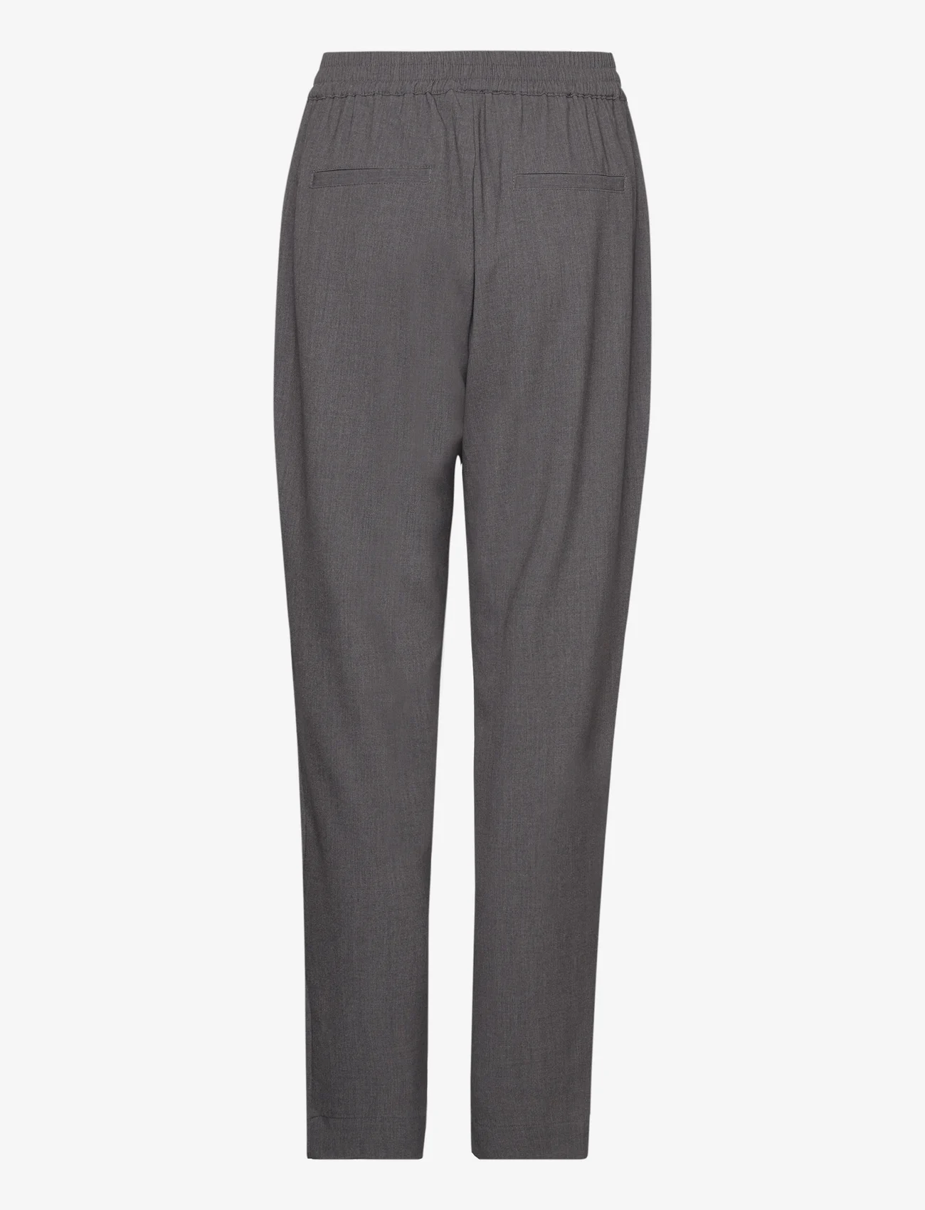 Part Two - AlmaPW PA - dalykinio stiliaus kelnės - gray flannel melange - 1