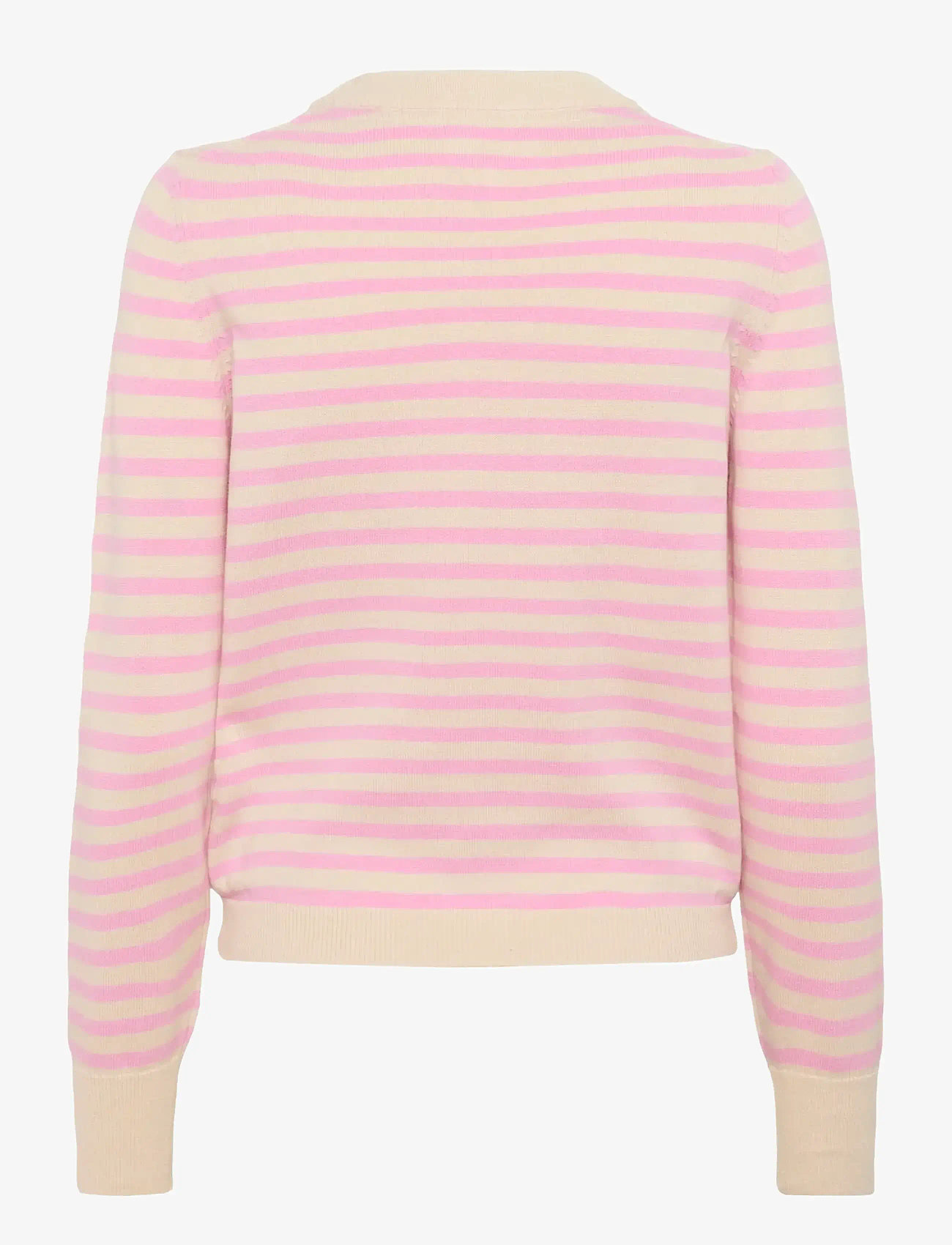 Part Two - GertiePW PU - stickade tröjor - prism pink stripe - 2