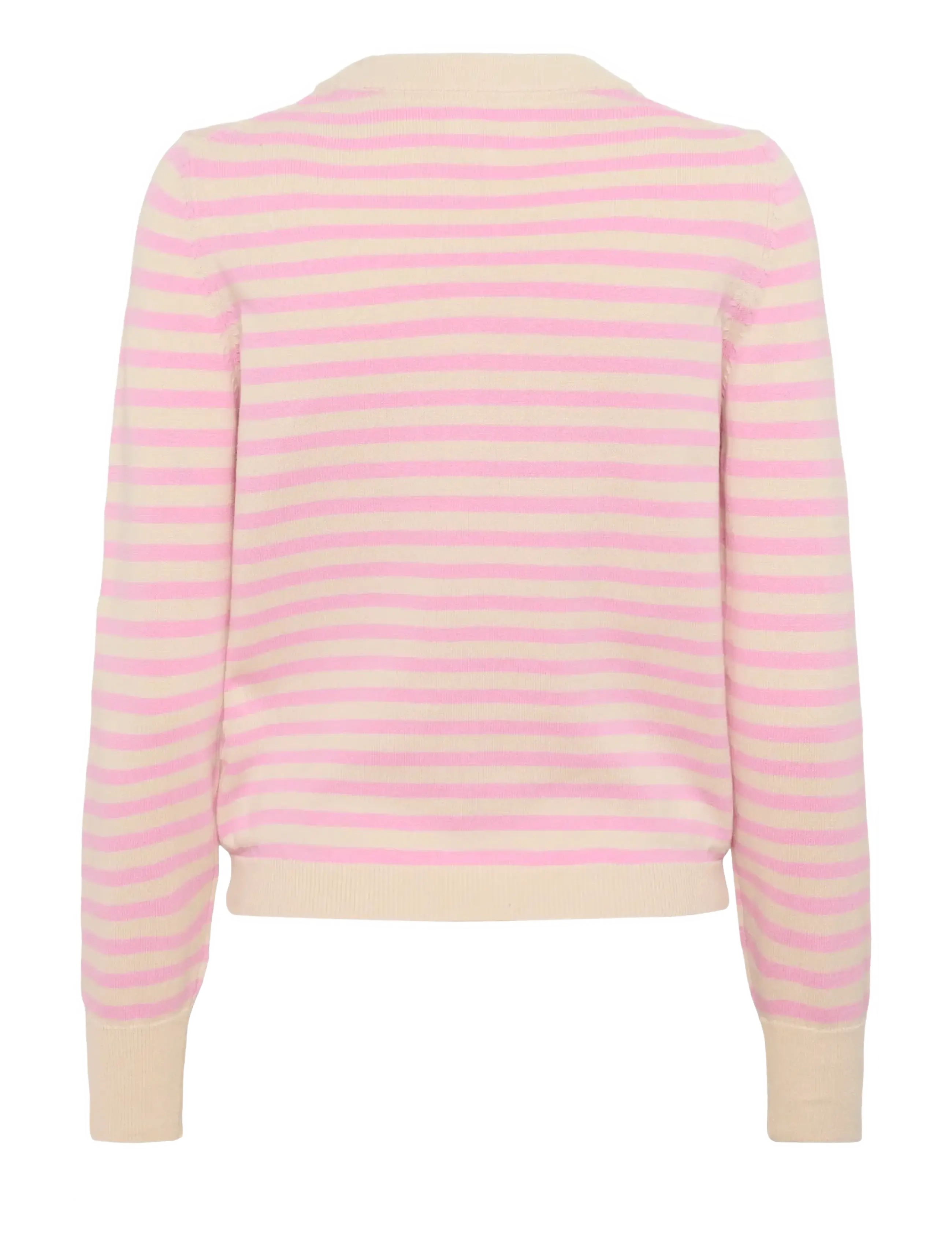 Part Two - GertiePW PU - pullover - prism pink stripe - 2