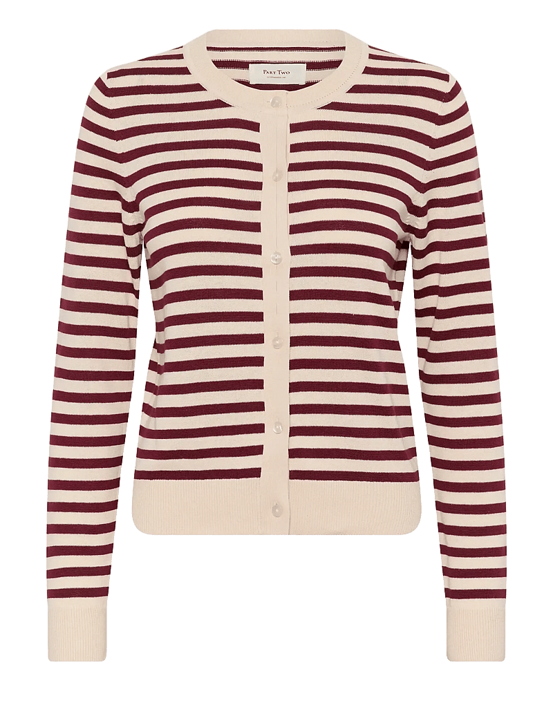 Part Two - TanishaPW CA - cardigans - tawny port stripe - 1