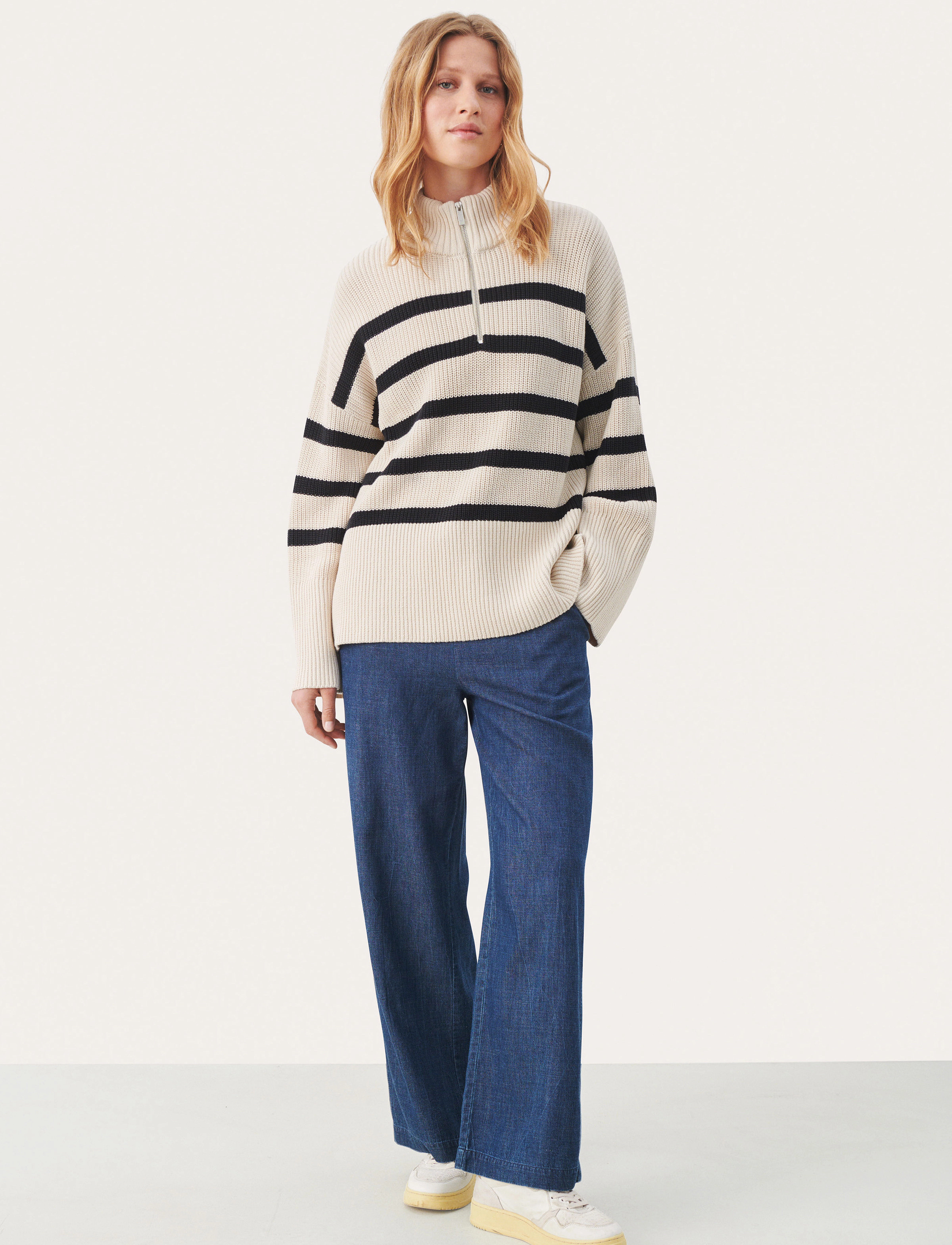 Part Two - RajanaPW PU - whitecap gray stripe - 3