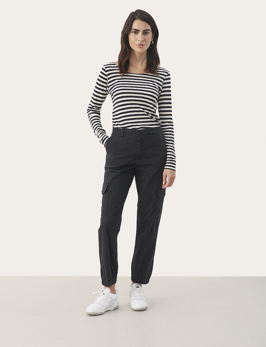 Part Two - SevensPW PA - cargo-hosen - blue graphite - 3
