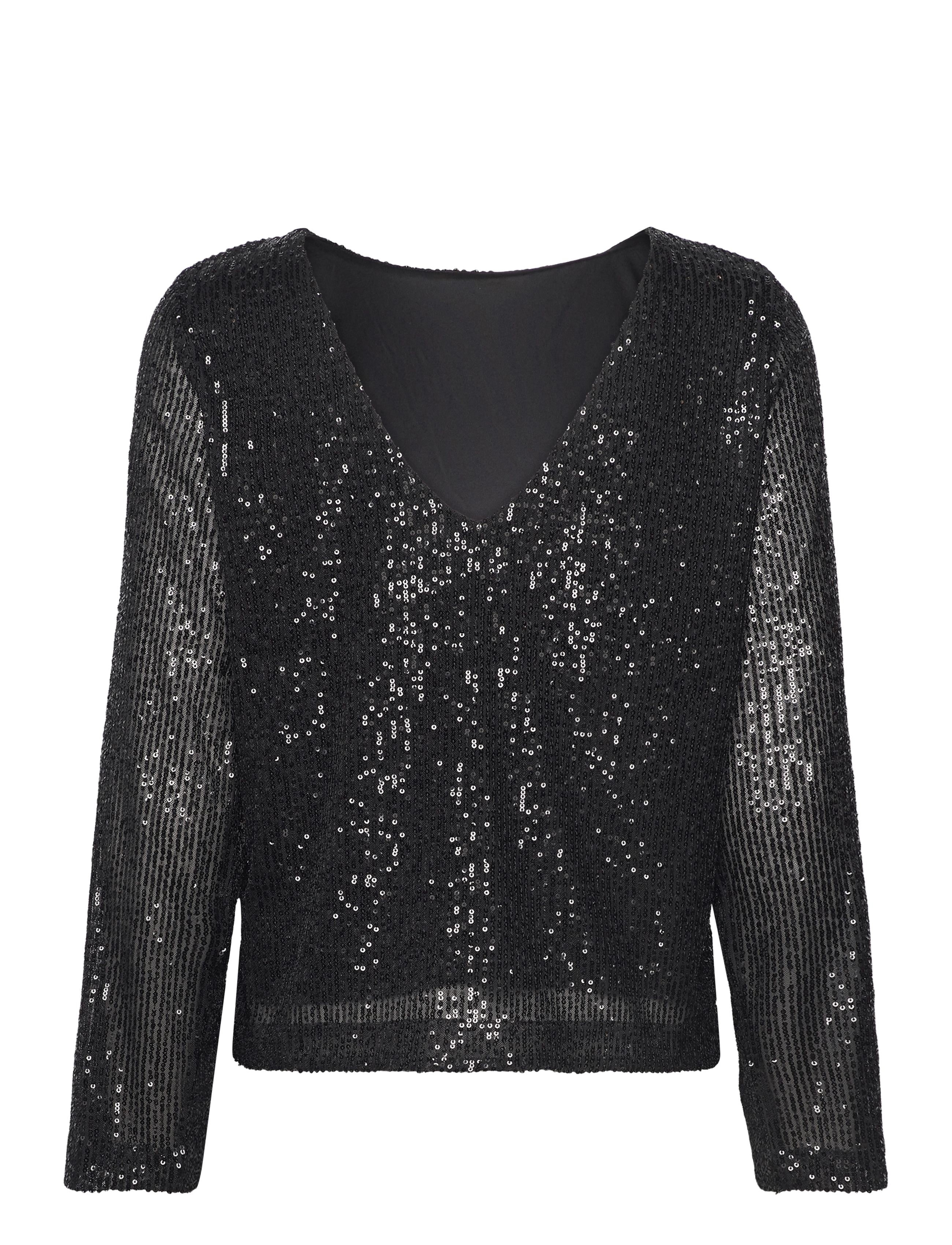 Part Two - DarleenaPW BL - langærmede bluser - black - 2