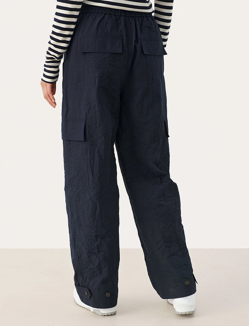 Part Two - FeluccaPW PA - bukser med brede ben - dark navy - 4