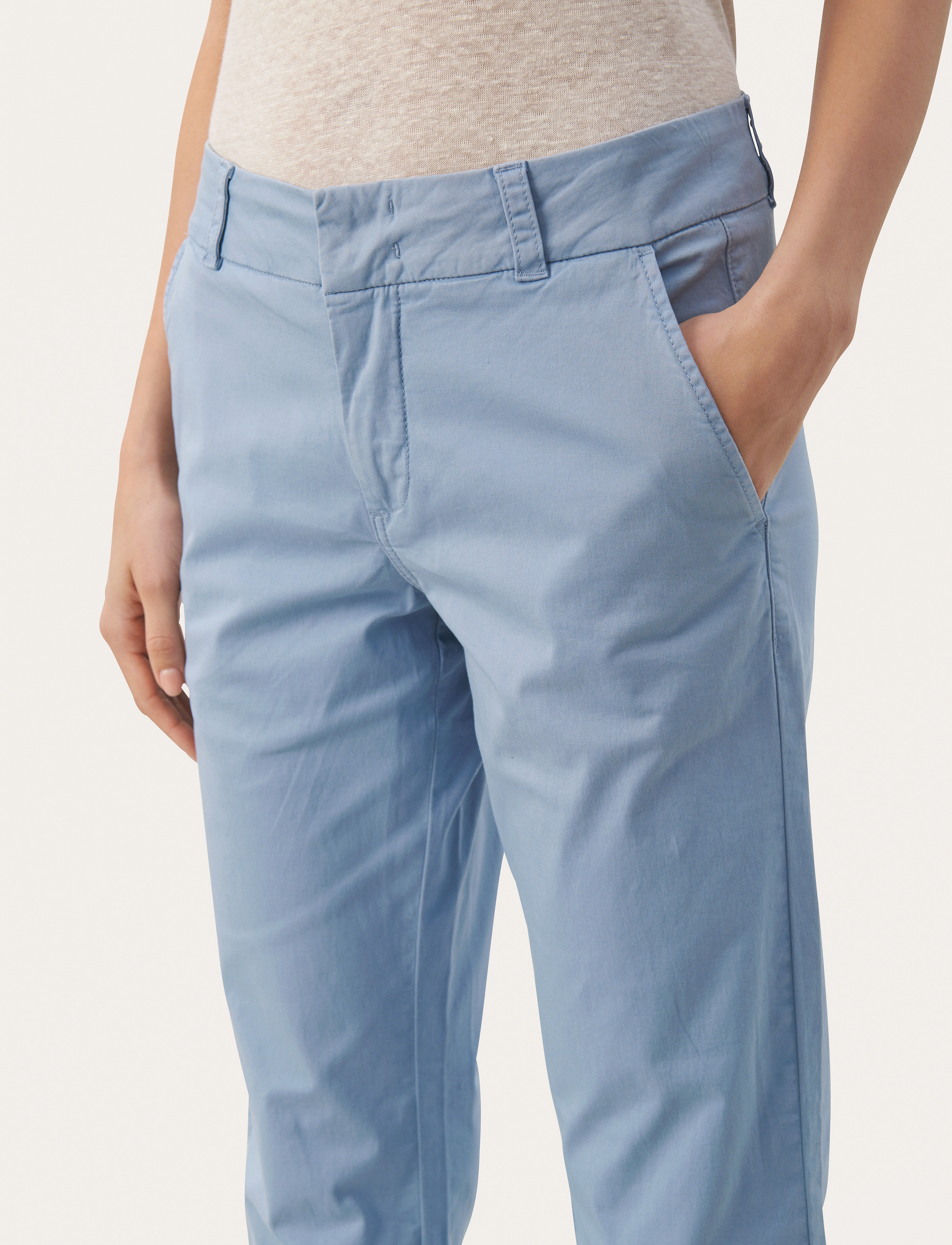 Part Two - SoffynPW PA - chinos - faded denim - 4