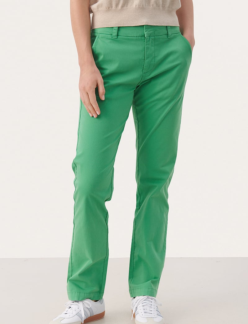 Part Two - SoffynPW PA - chinos - green spruce - 0