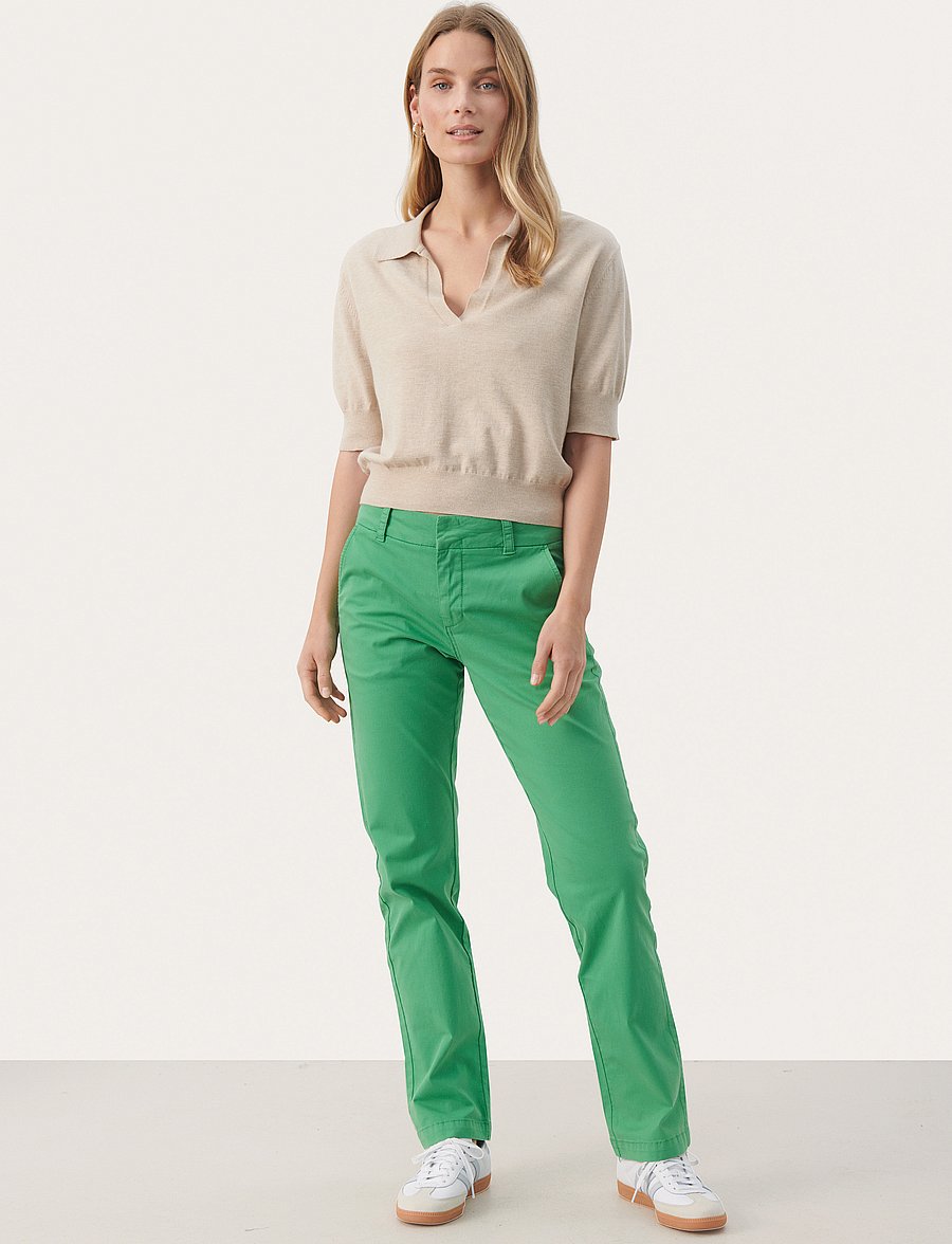 Part Two - SoffynPW PA - chinos - green spruce - 3