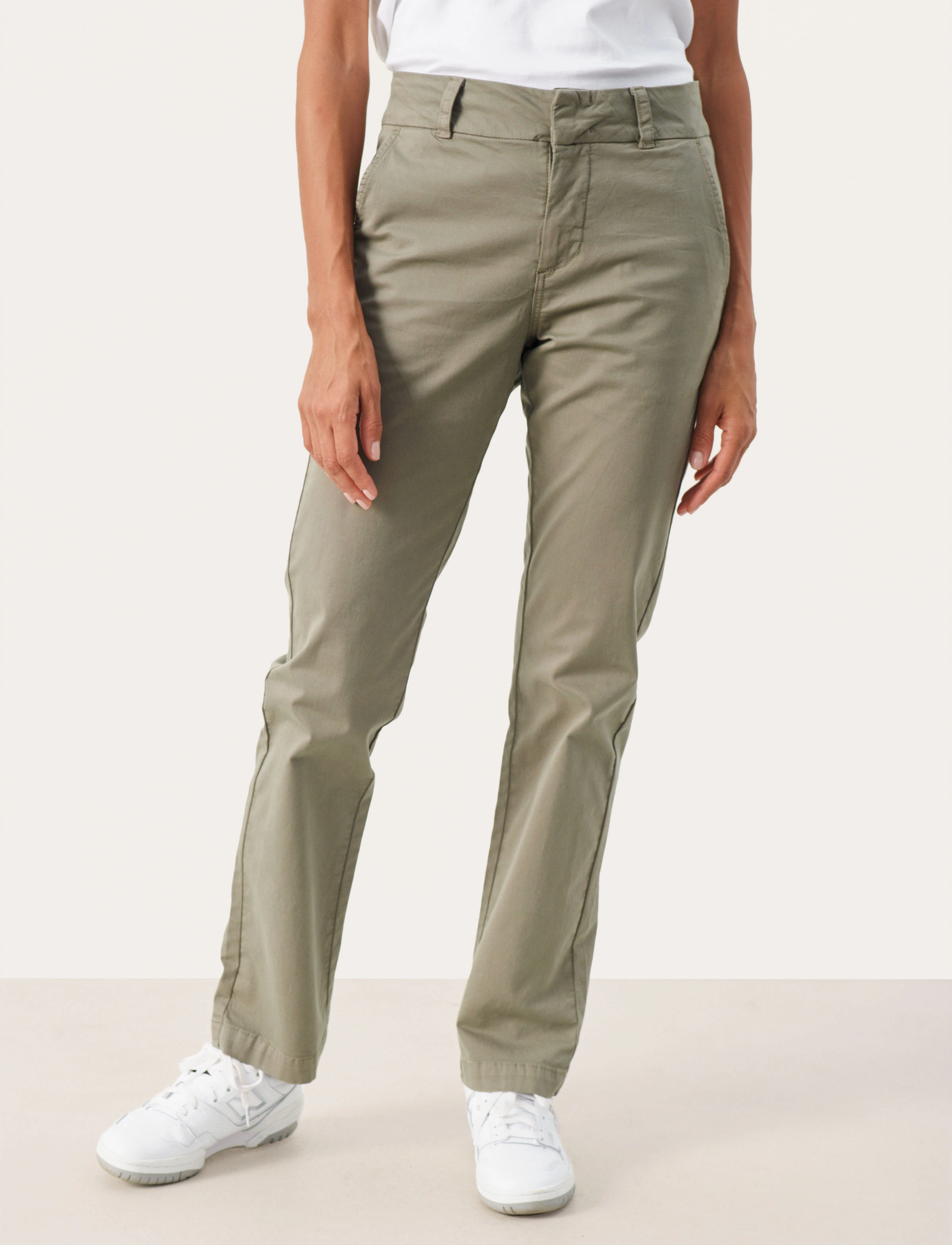 Part Two Soffynpw Pa, 32, Green, Bukser > Chinos, Dame