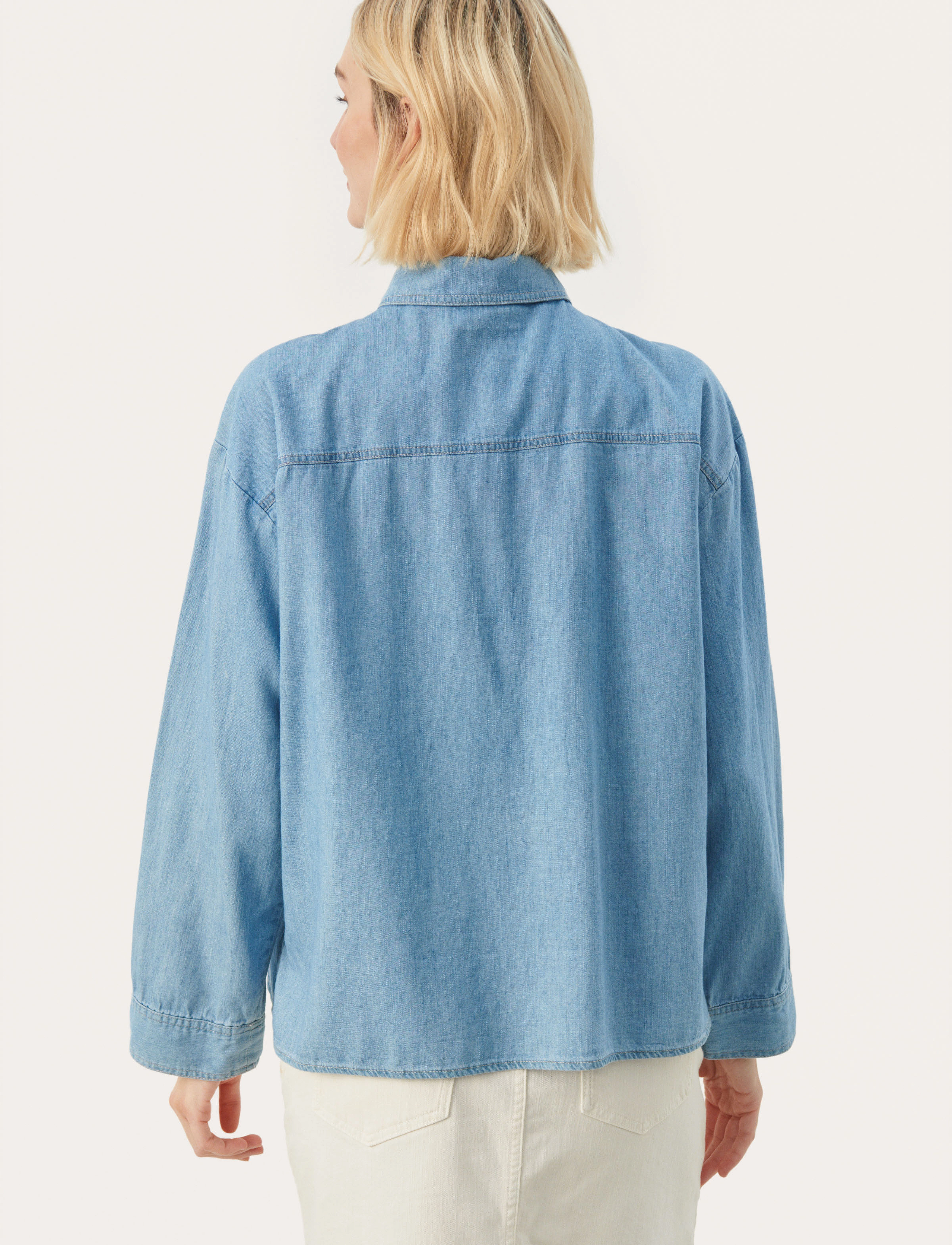 Part Two - EmmarosePW SH - light blue denim - 3