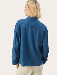 Part Two - EmmarosePW SH - denimskjorter - medium blue denim - 4