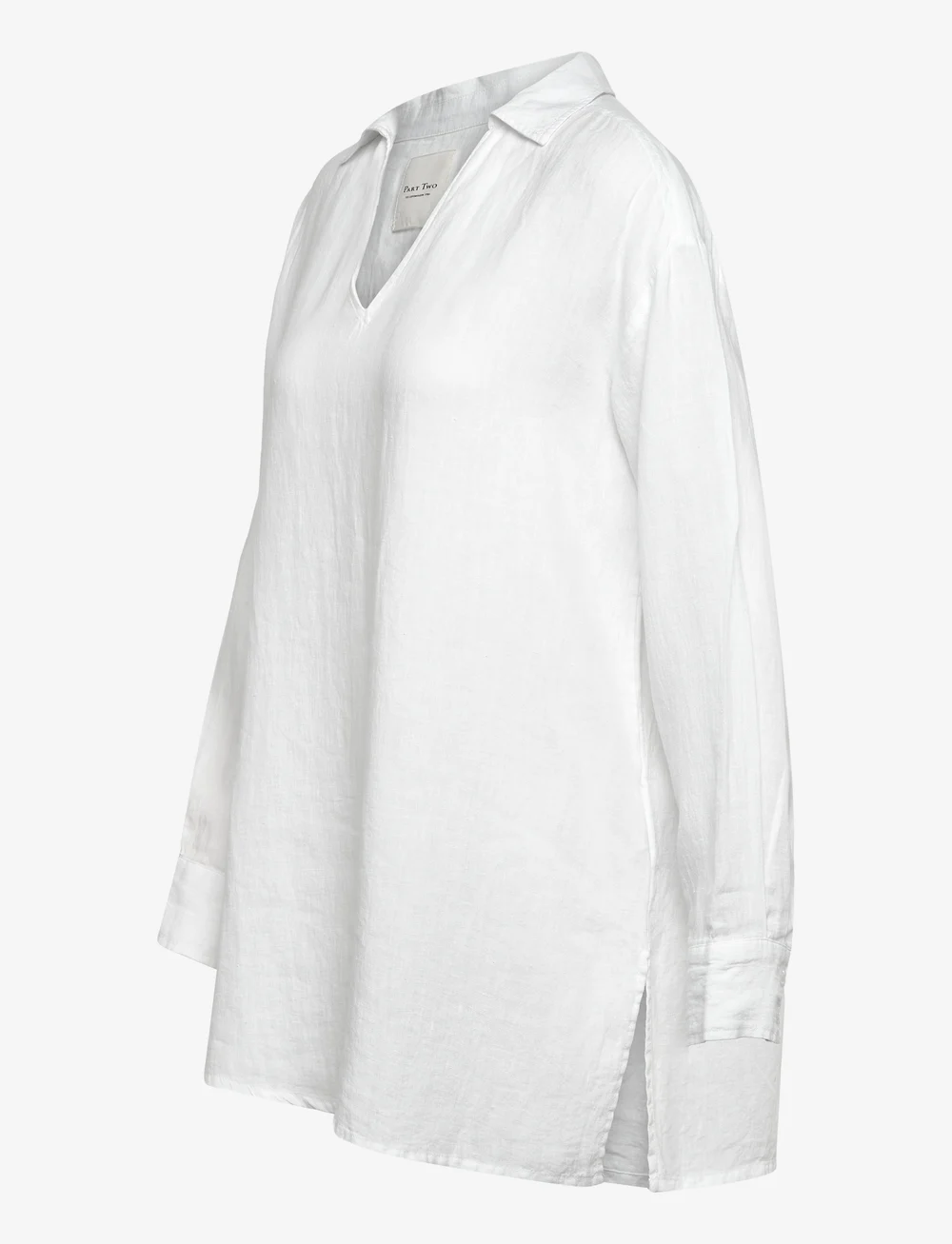 Part Two - ElvisaPW BL - leinenhemden - bright white - 3