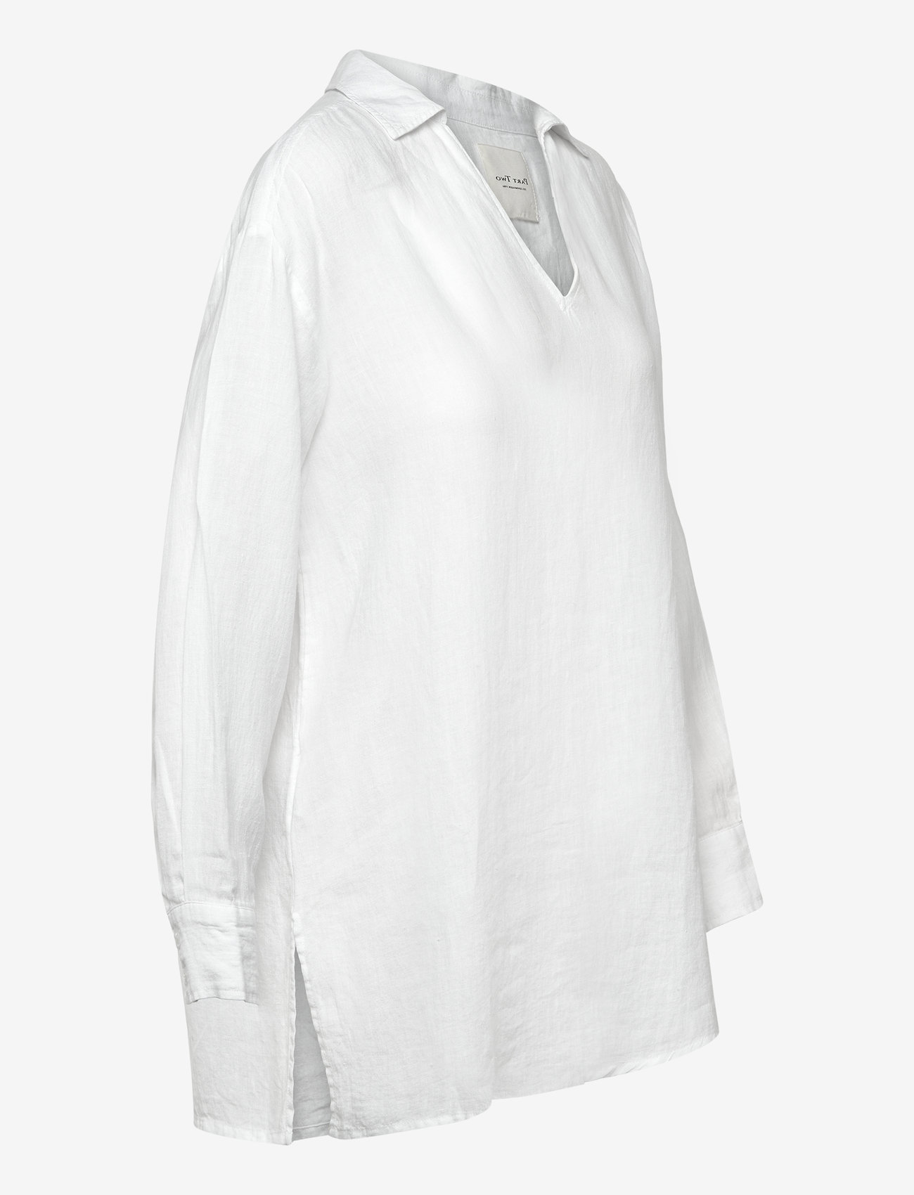 Part Two - ElvisaPW BL - leinenhemden - bright white - 3