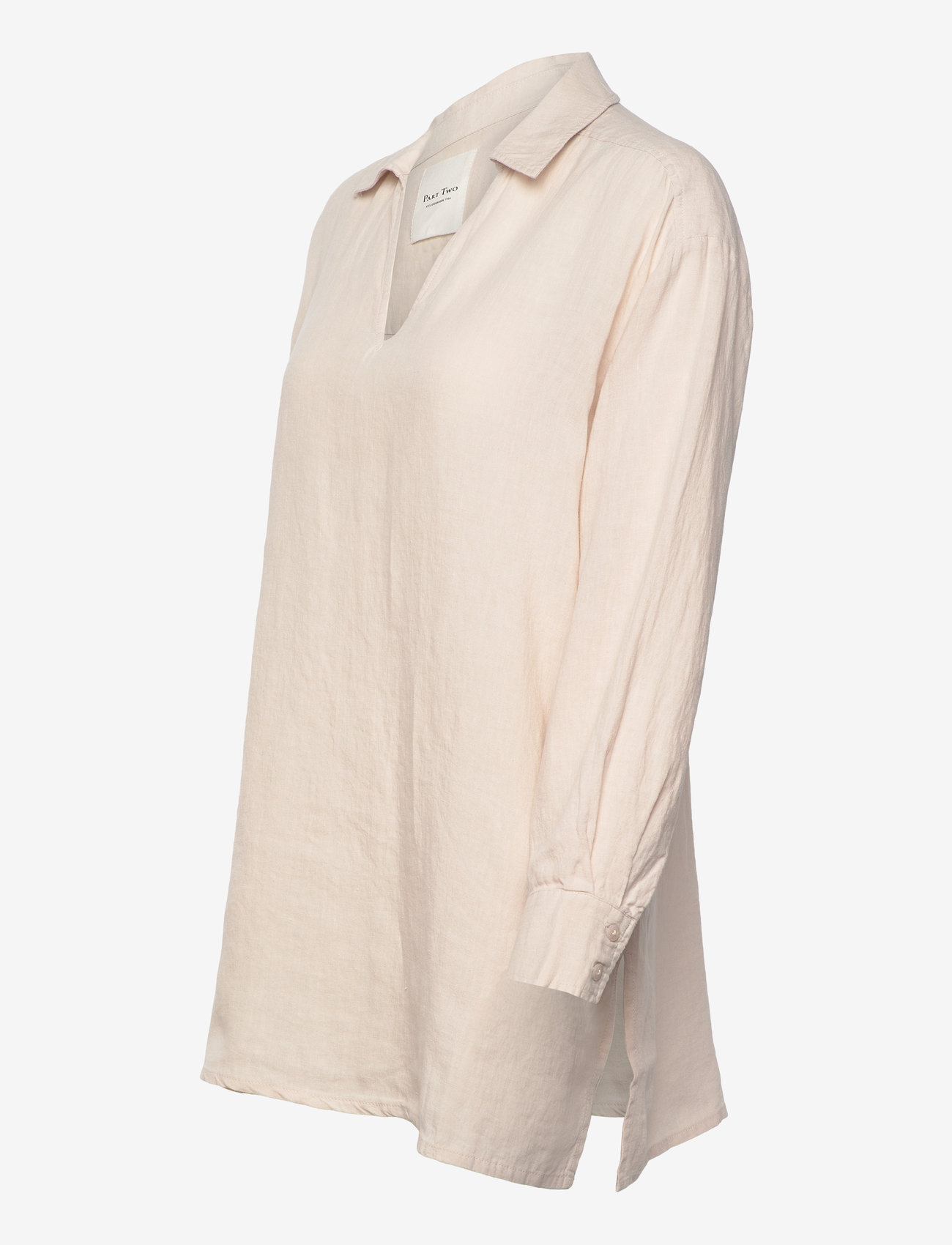 Part Two - ElvisaPW BL - hørskjorter - french oak - 2