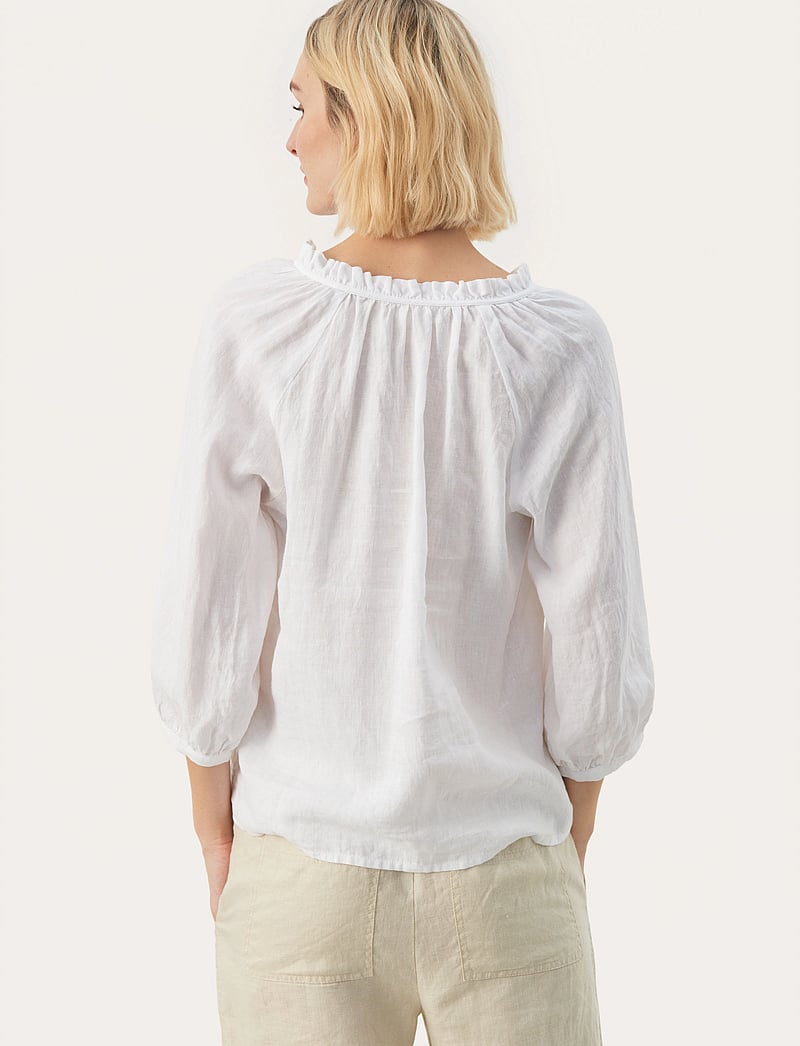 Part Two - ElodyPW BL - långärmade blusar - bright white - 5