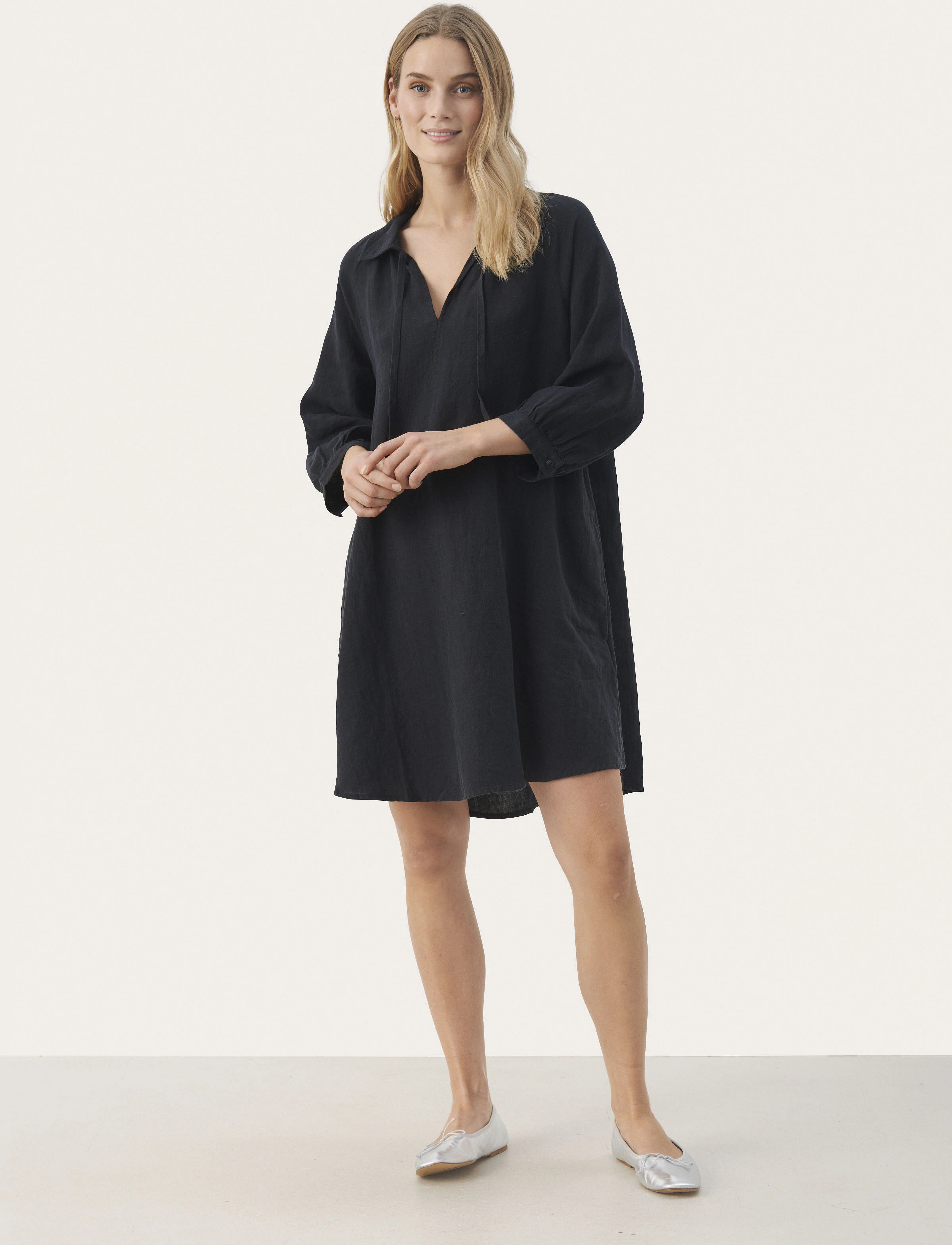 Part Two - EronaPW DR - kesämekot - dark navy - 4