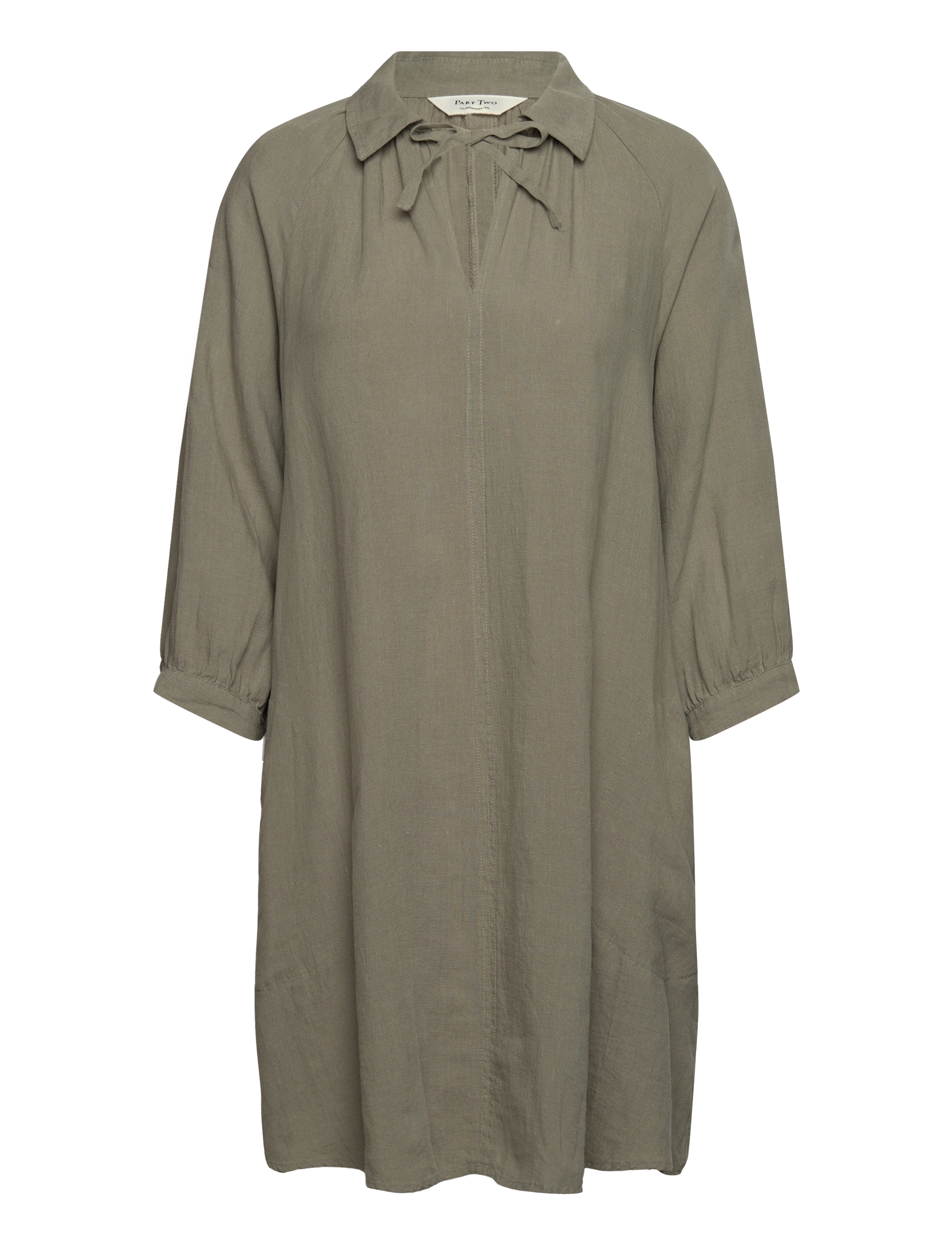 Part Two EronaPW DR - Skjortekjoler - VETIVER / khaki/green