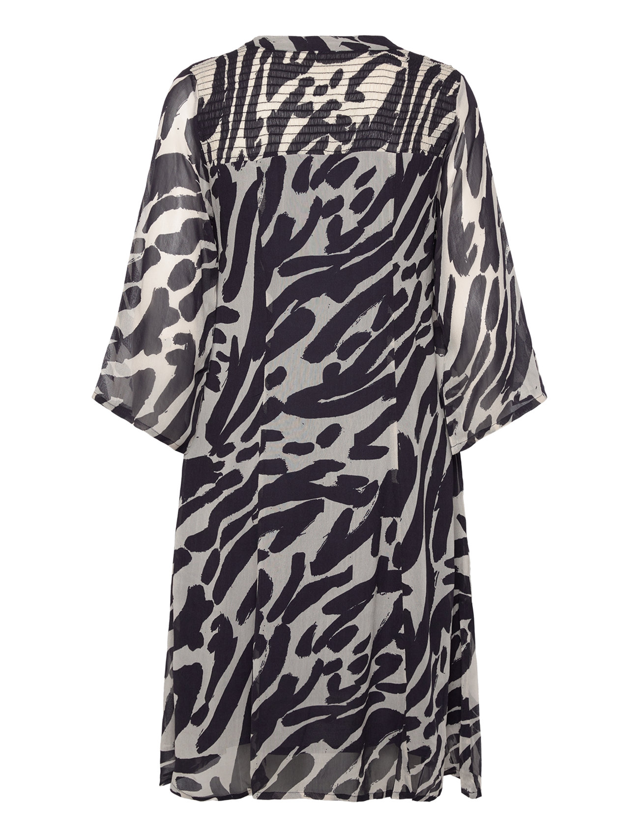 Part Two - ElkaPW DR - korta klänningar - dark navy brush print - 1