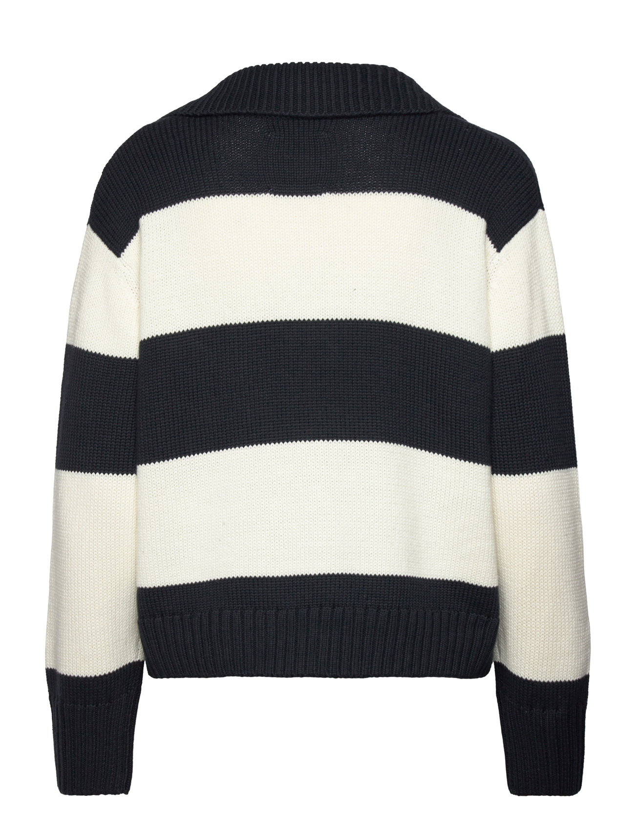 Part Two - ElindaPW PU - herbstliche kleidung - dark navy bold stripe - 1