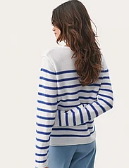 Part Two - EivorPW PU - sweaters - deep ultramarine stripe - 4