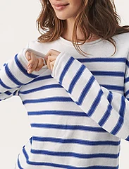 Part Two - EivorPW PU - sweaters - deep ultramarine stripe - 5