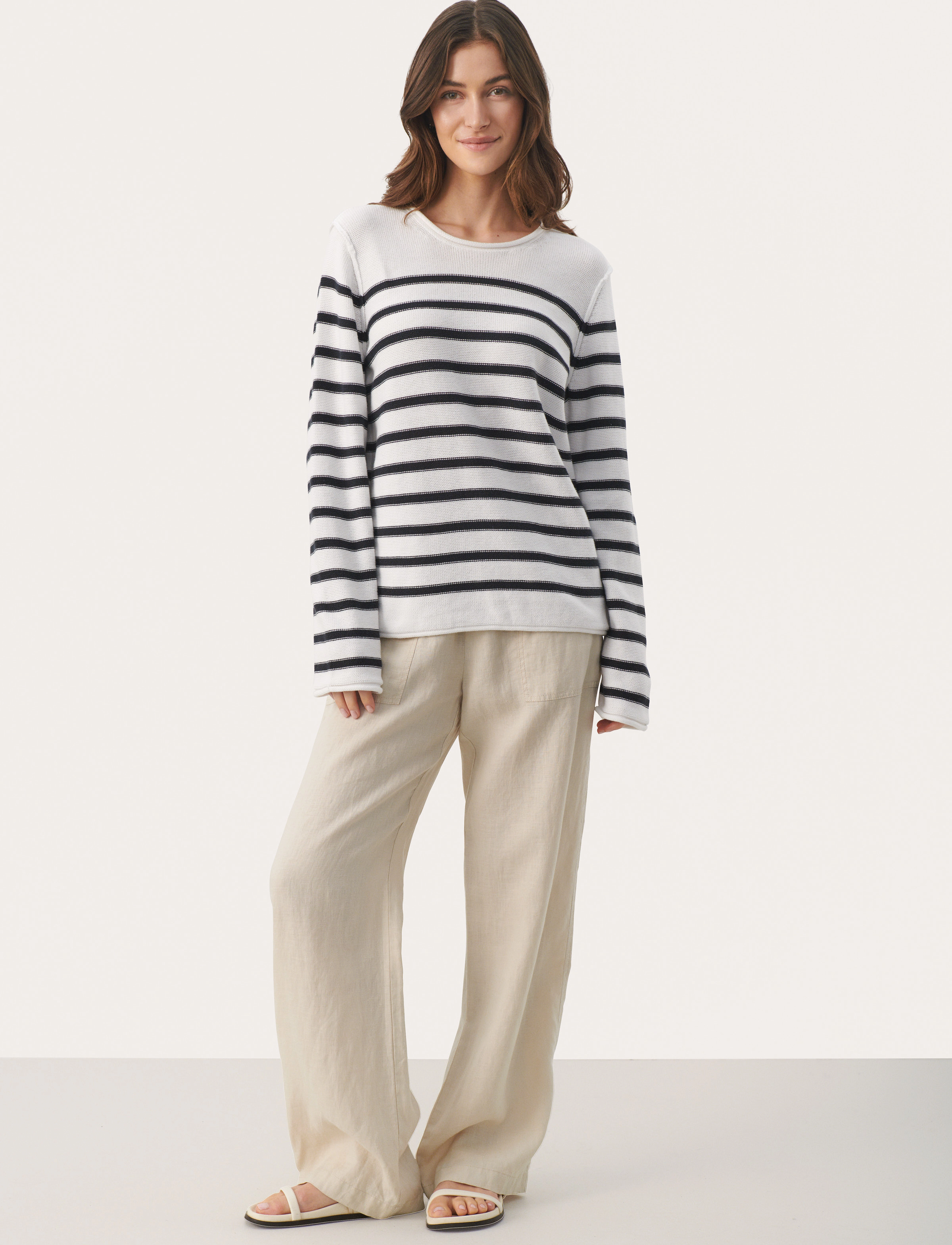 Part Two - EivorPW PU - dark navy stripe - 3