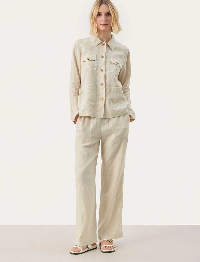 Part Two - ElnoraPW JA - linen shirts - french oak - 4