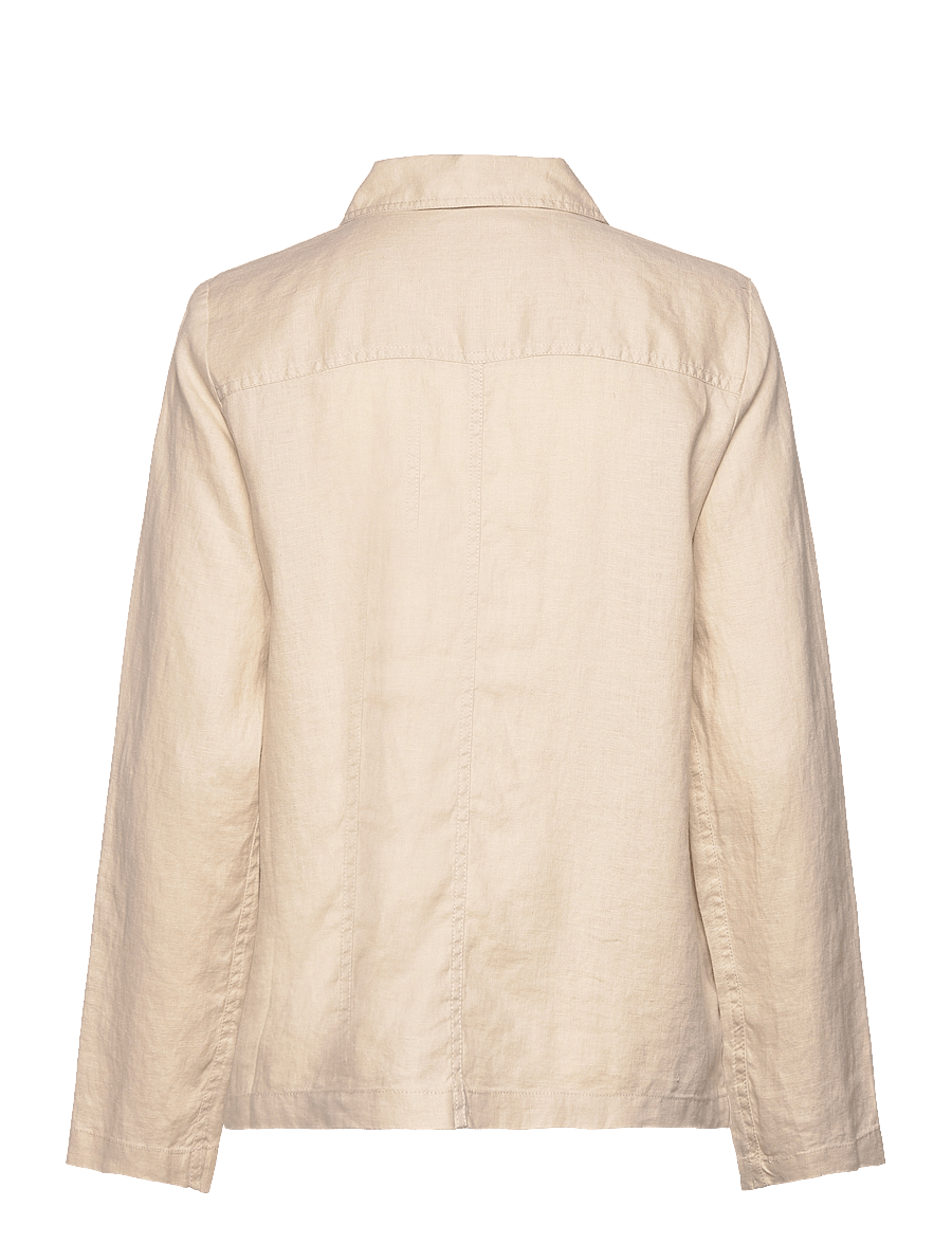 Part Two - ElnoraPW JA - hørskjorter - french oak - 3